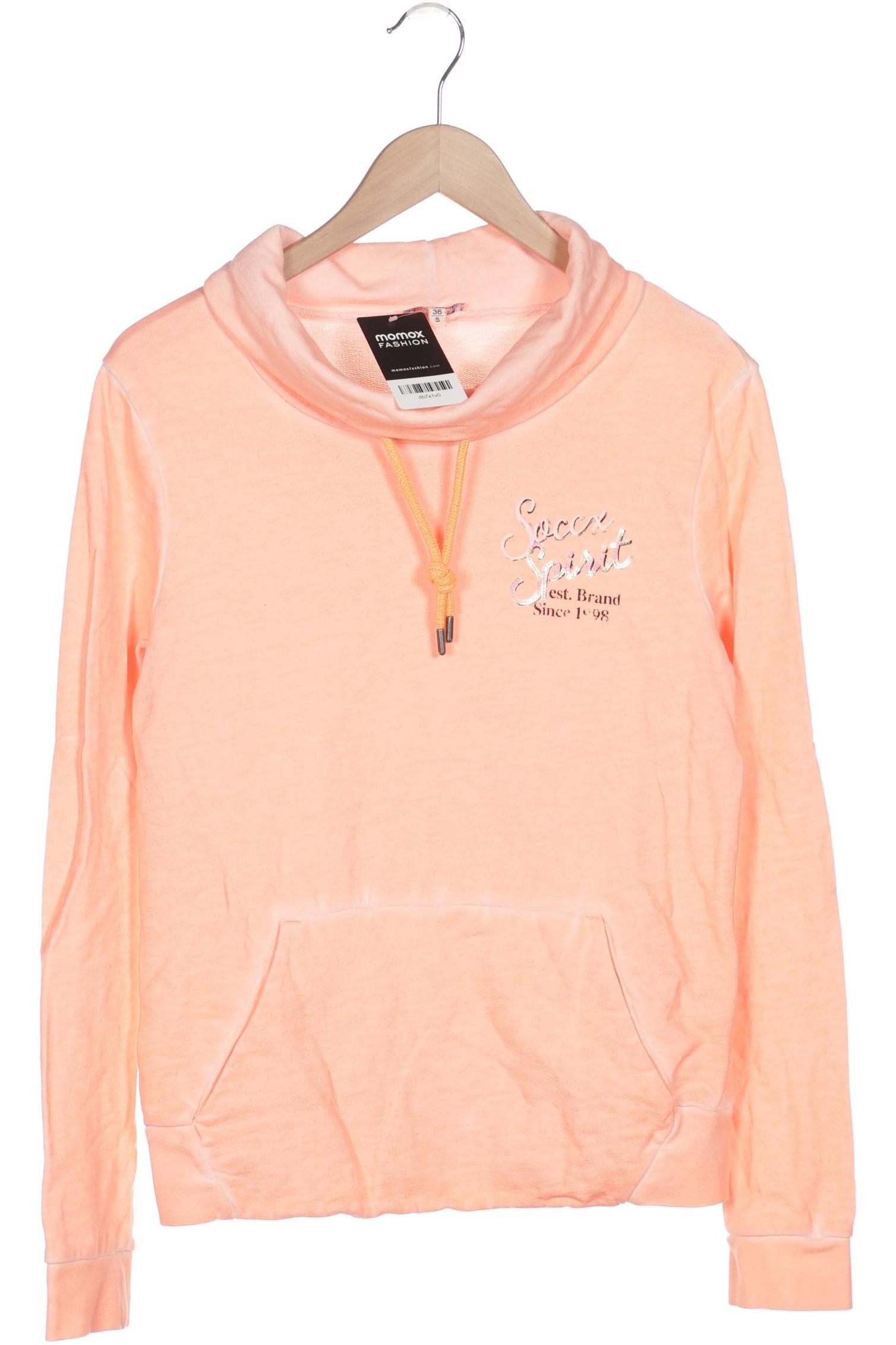 

Soccx Damen Sweatshirt, orange, Gr. 36