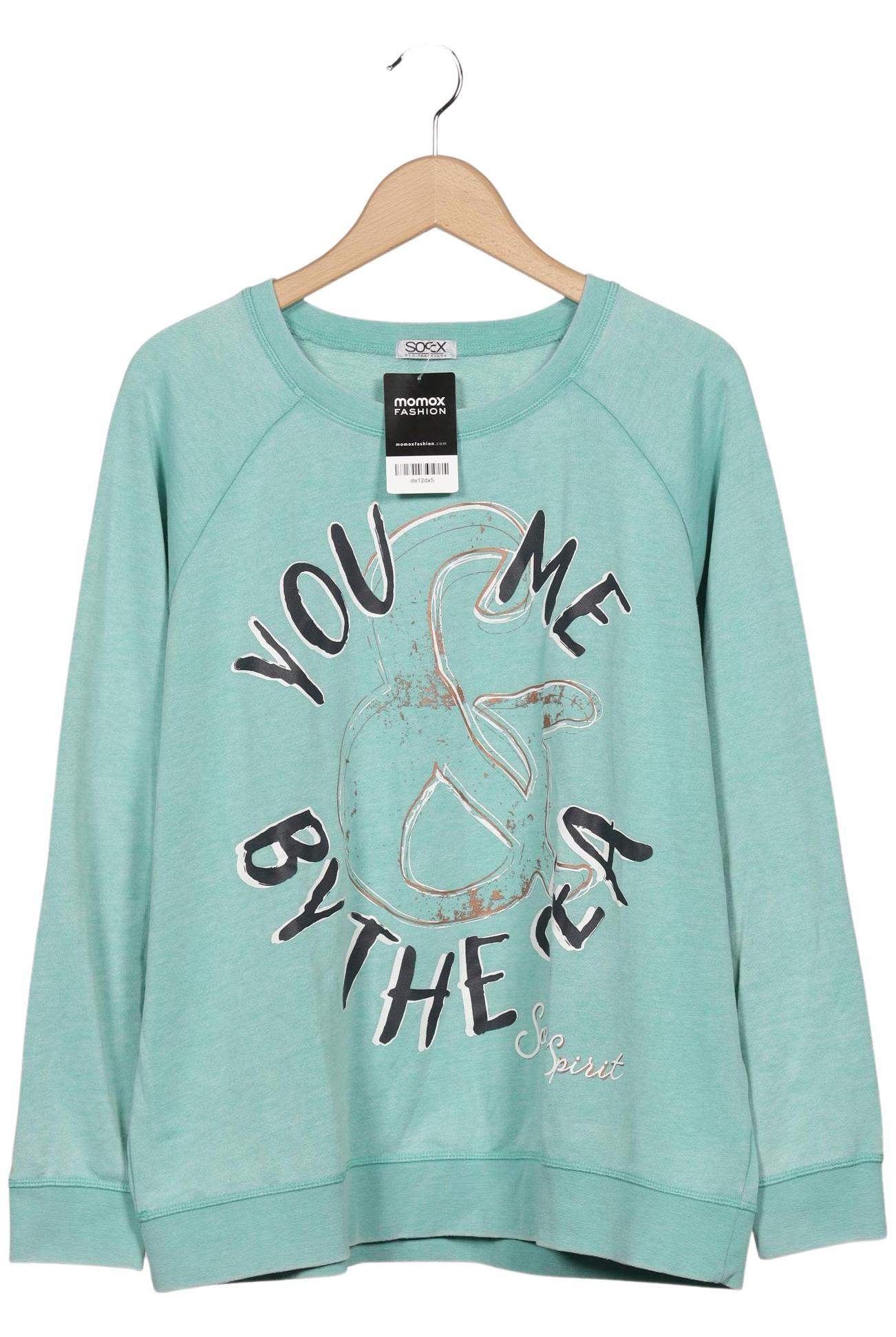 

Soccx Damen Sweatshirt, türkis, Gr. 44