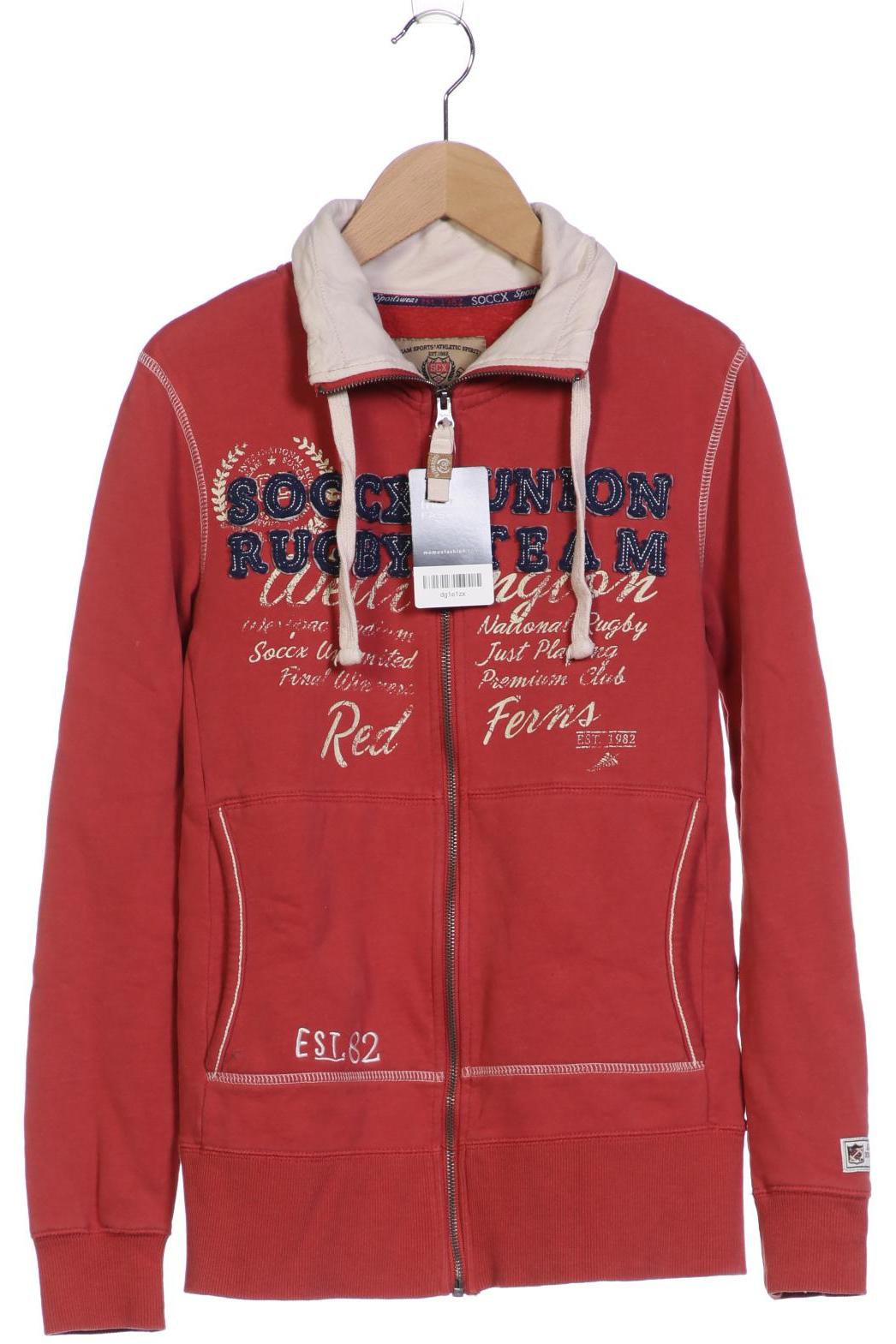 

SOCCX Damen Sweatshirt, rot