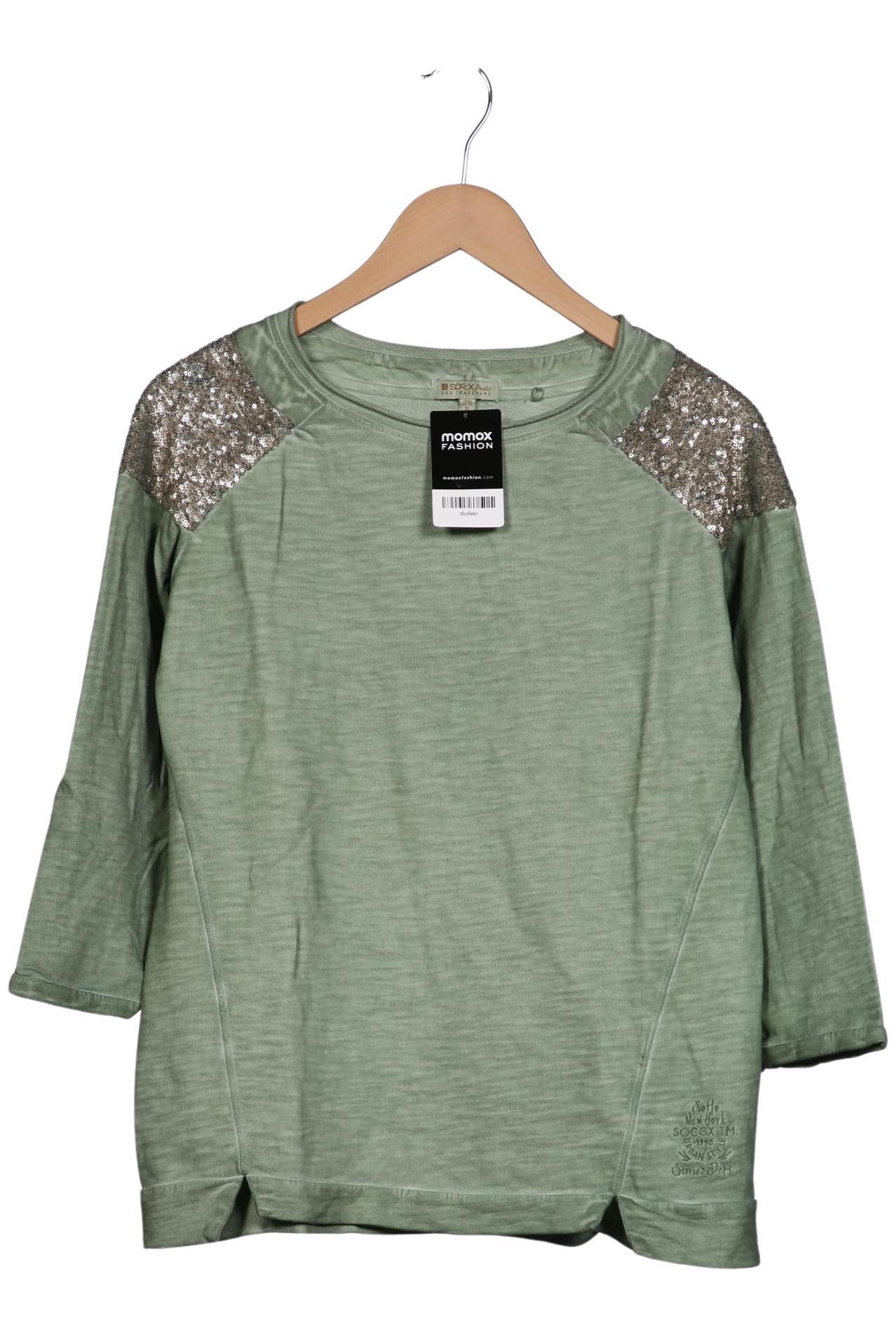 

Soccx Damen Sweatshirt, grün, Gr. 36
