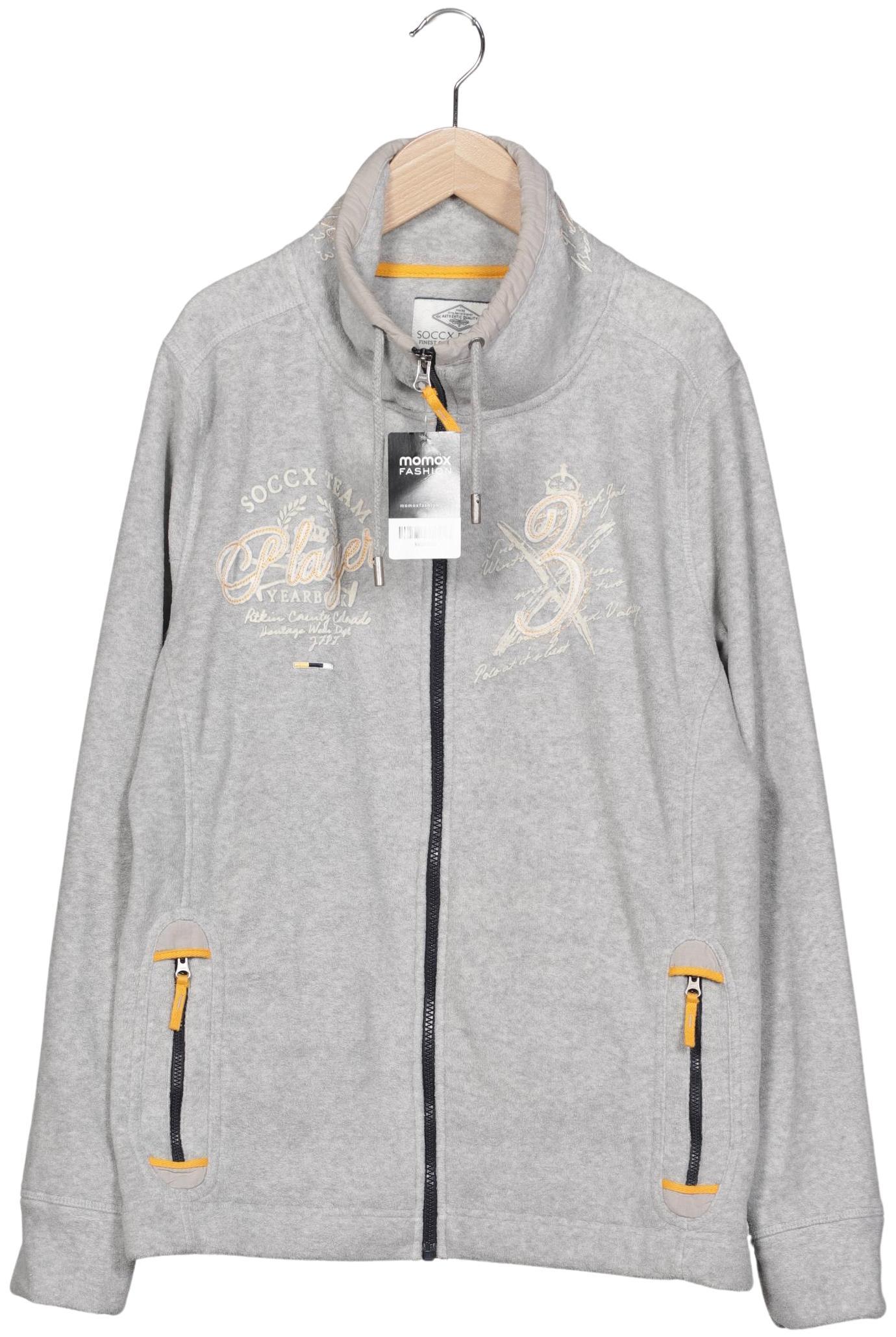 

Soccx Damen Sweatshirt, grau, Gr. 46