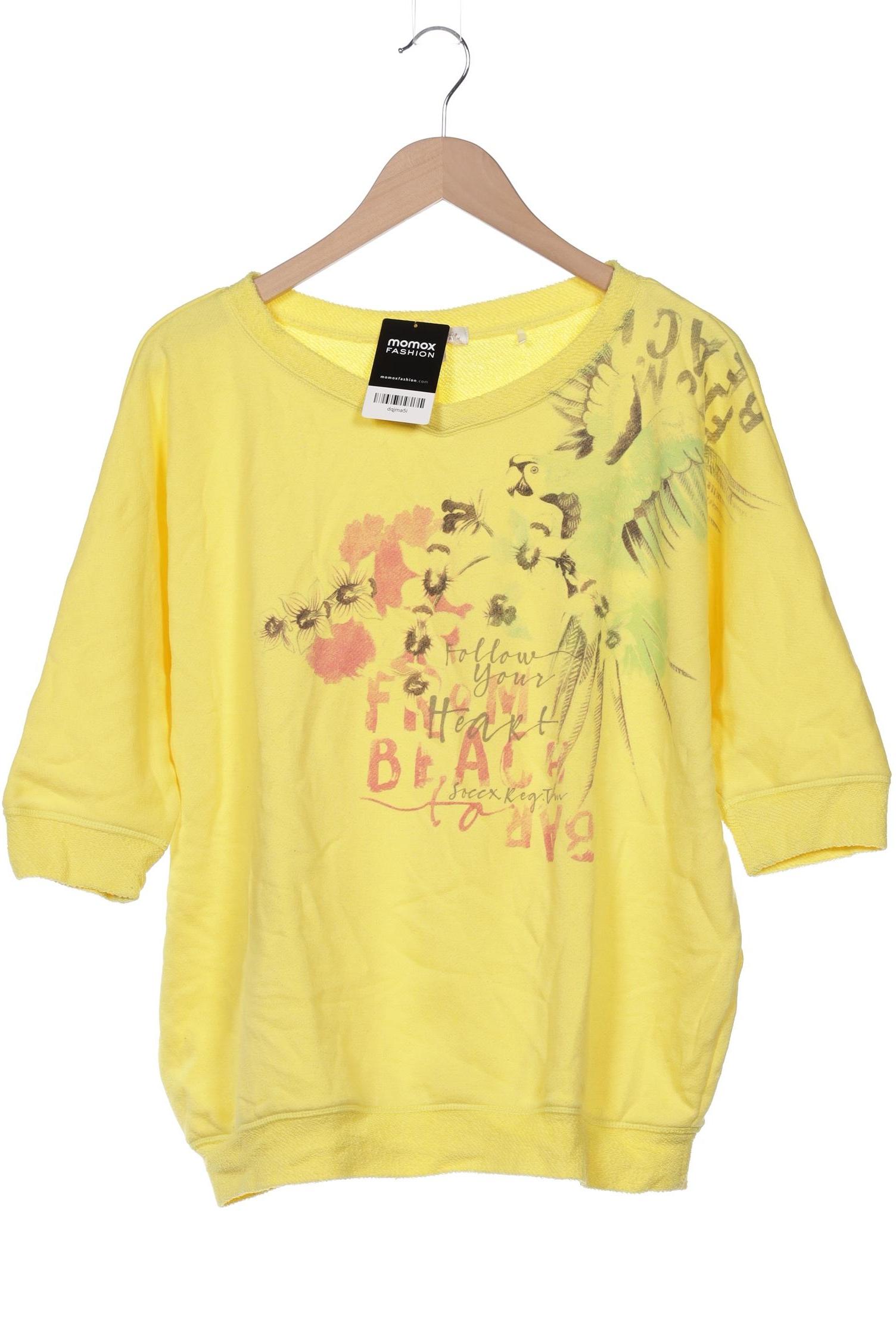 

Soccx Damen Sweatshirt, gelb, Gr. 40