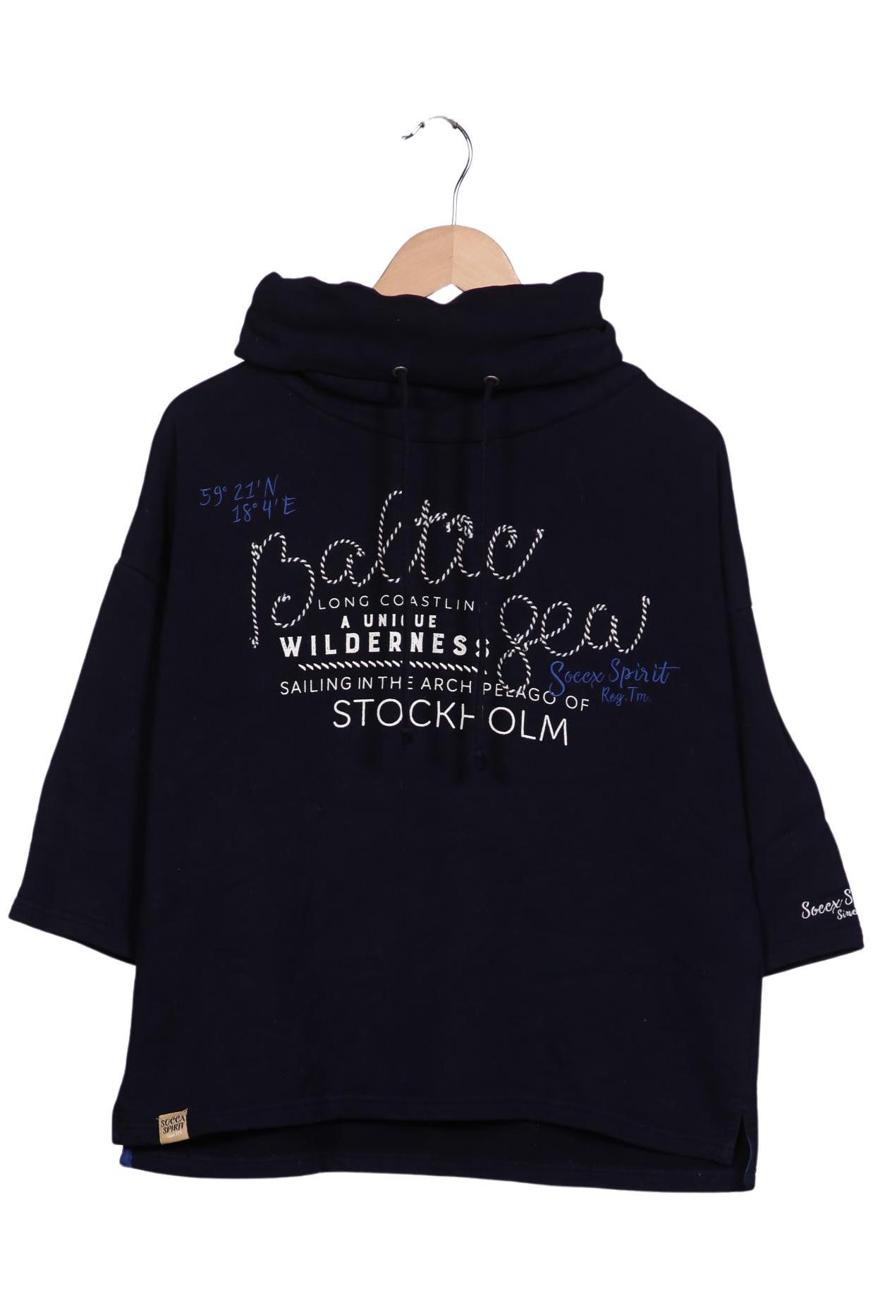 

Soccx Damen Sweatshirt, marineblau, Gr. 36