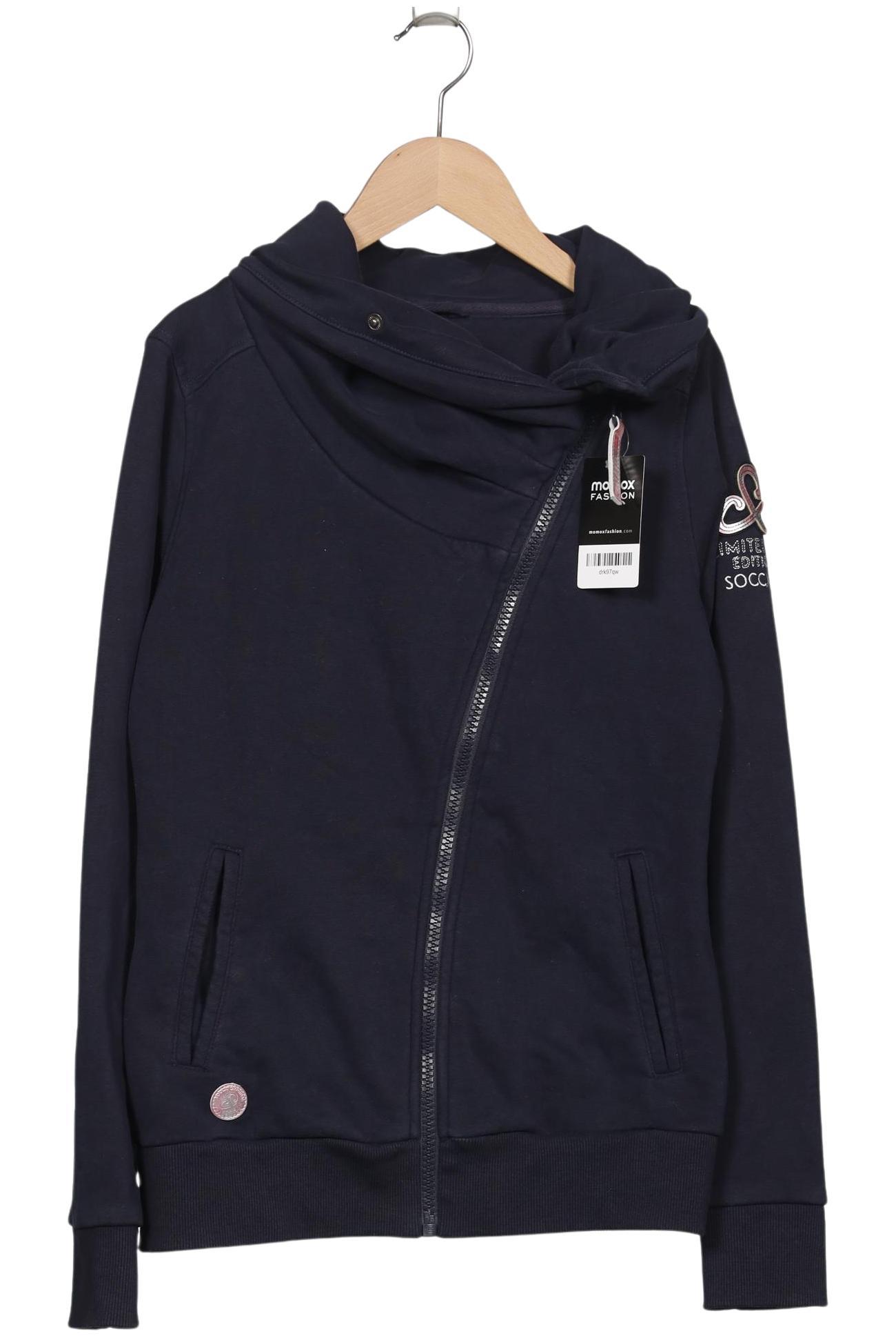 

Soccx Damen Sweatshirt, marineblau, Gr. 36