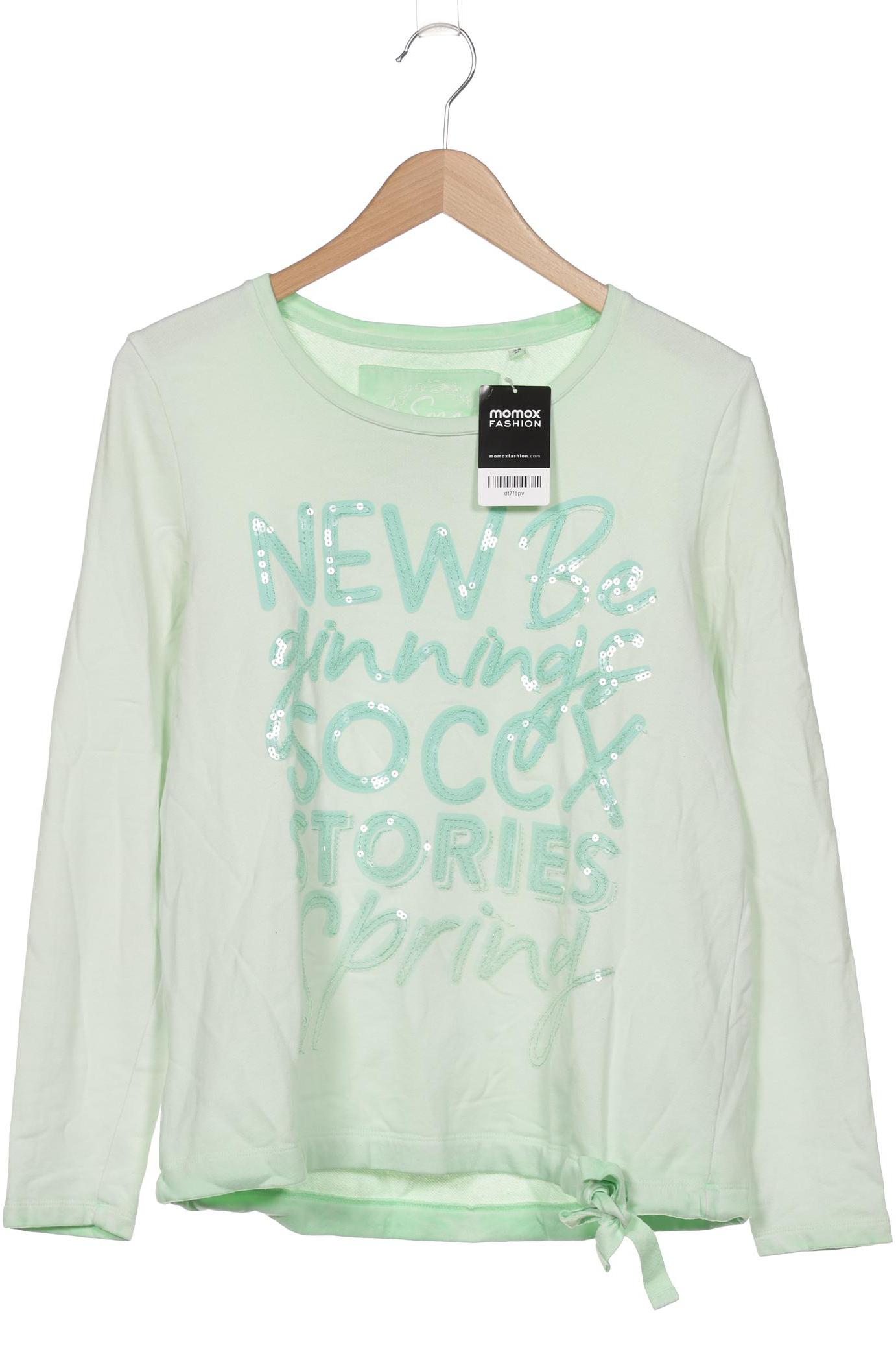 

Soccx Damen Sweatshirt, hellgrün, Gr. 38