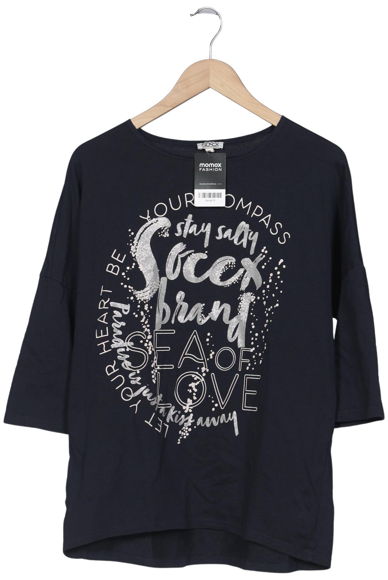 Thumbnail - Soccx Damen Sweatshirt, marineblau, Gr. 38