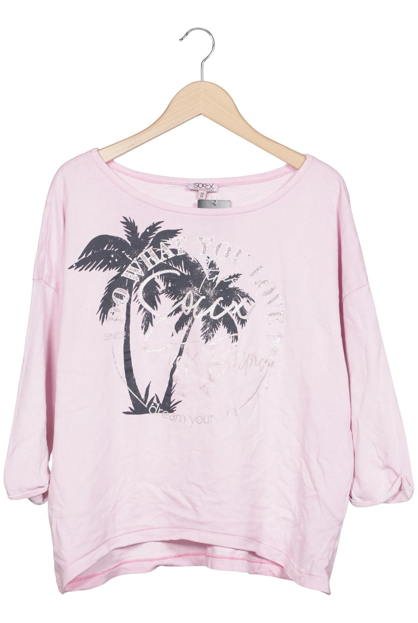 

Soccx Damen Sweatshirt, pink, Gr. 38