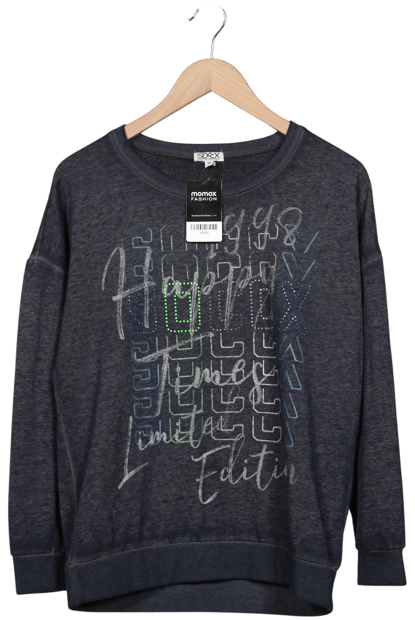 

Soccx Damen Sweatshirt, marineblau, Gr. 38
