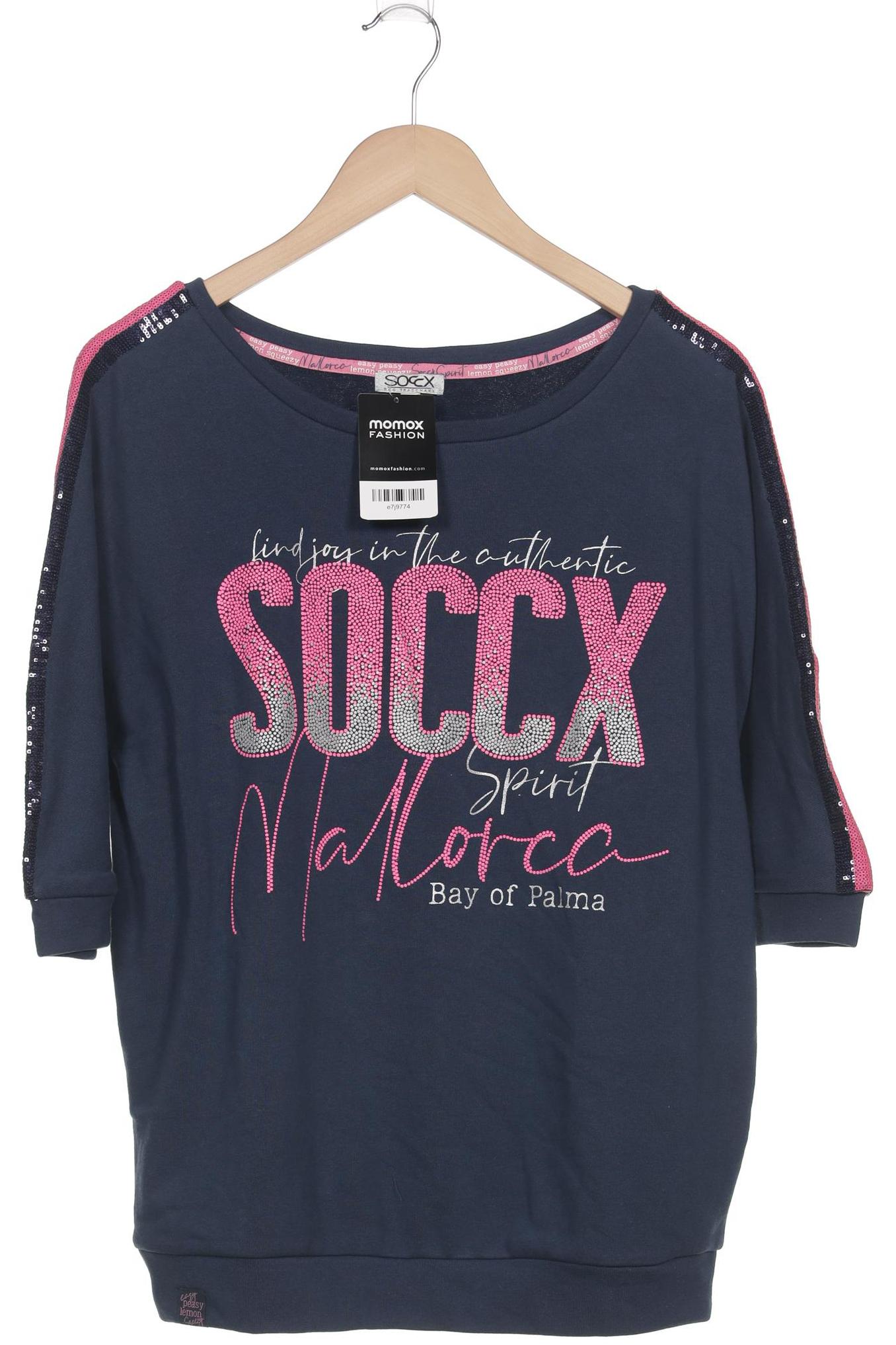 

Soccx Damen Sweatshirt, marineblau, Gr. 36