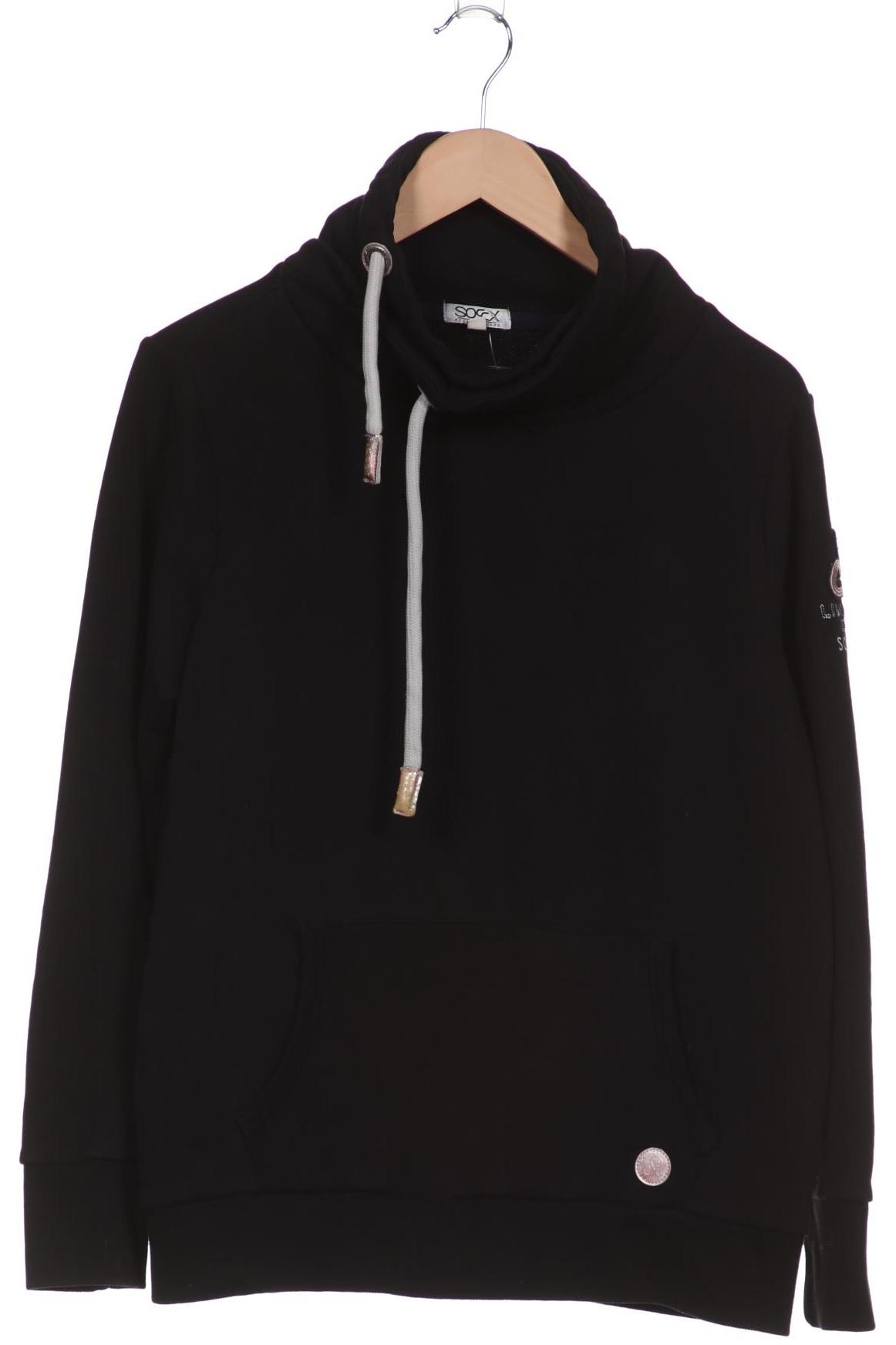 

Soccx Damen Sweatshirt, schwarz, Gr. 42