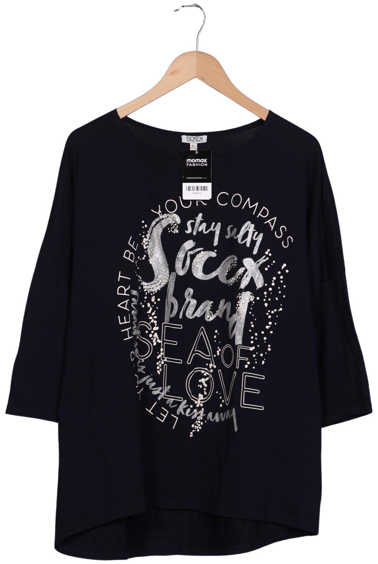 

Soccx Damen Sweatshirt, marineblau, Gr. 44