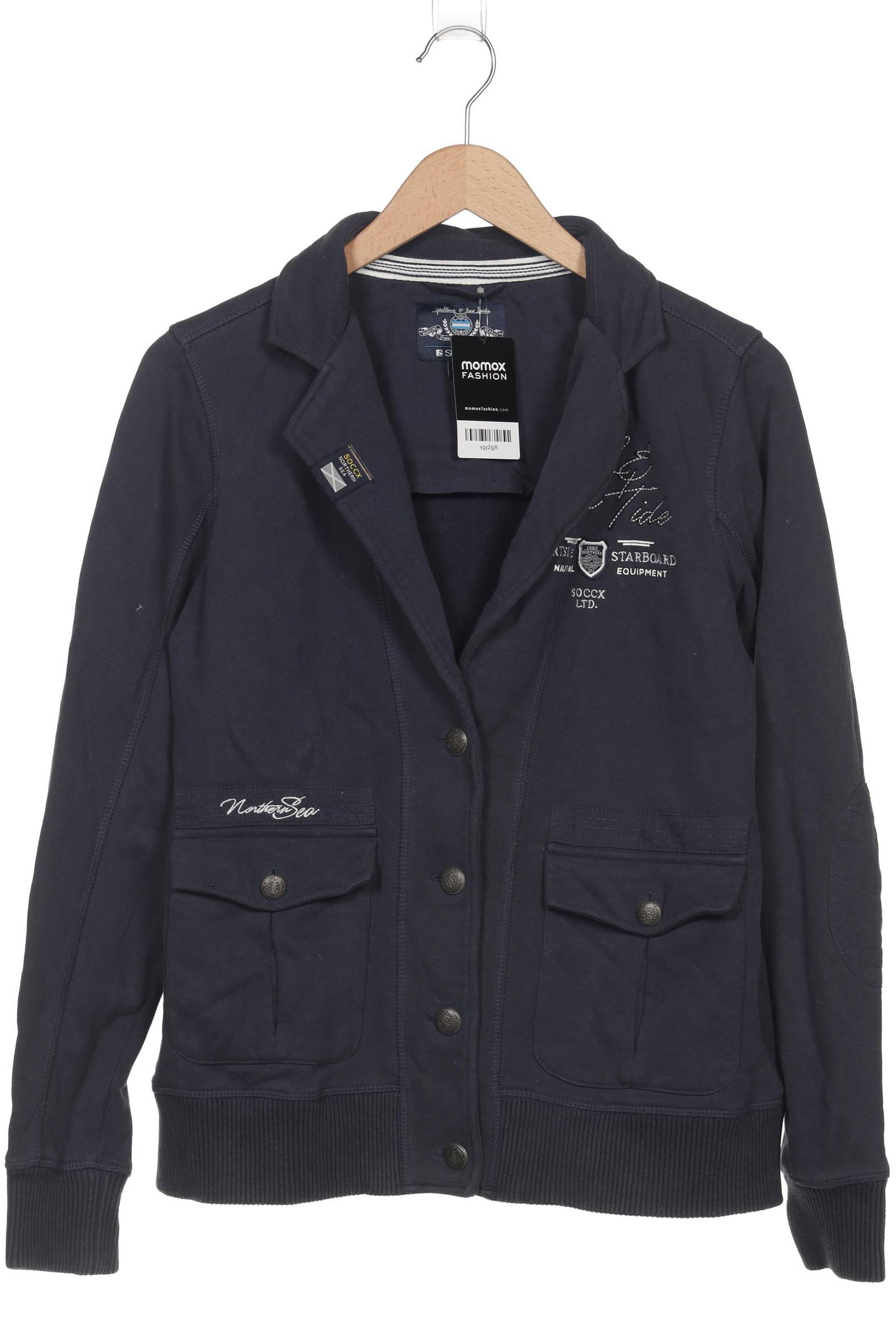 

Soccx Damen Sweatshirt, marineblau, Gr. 42