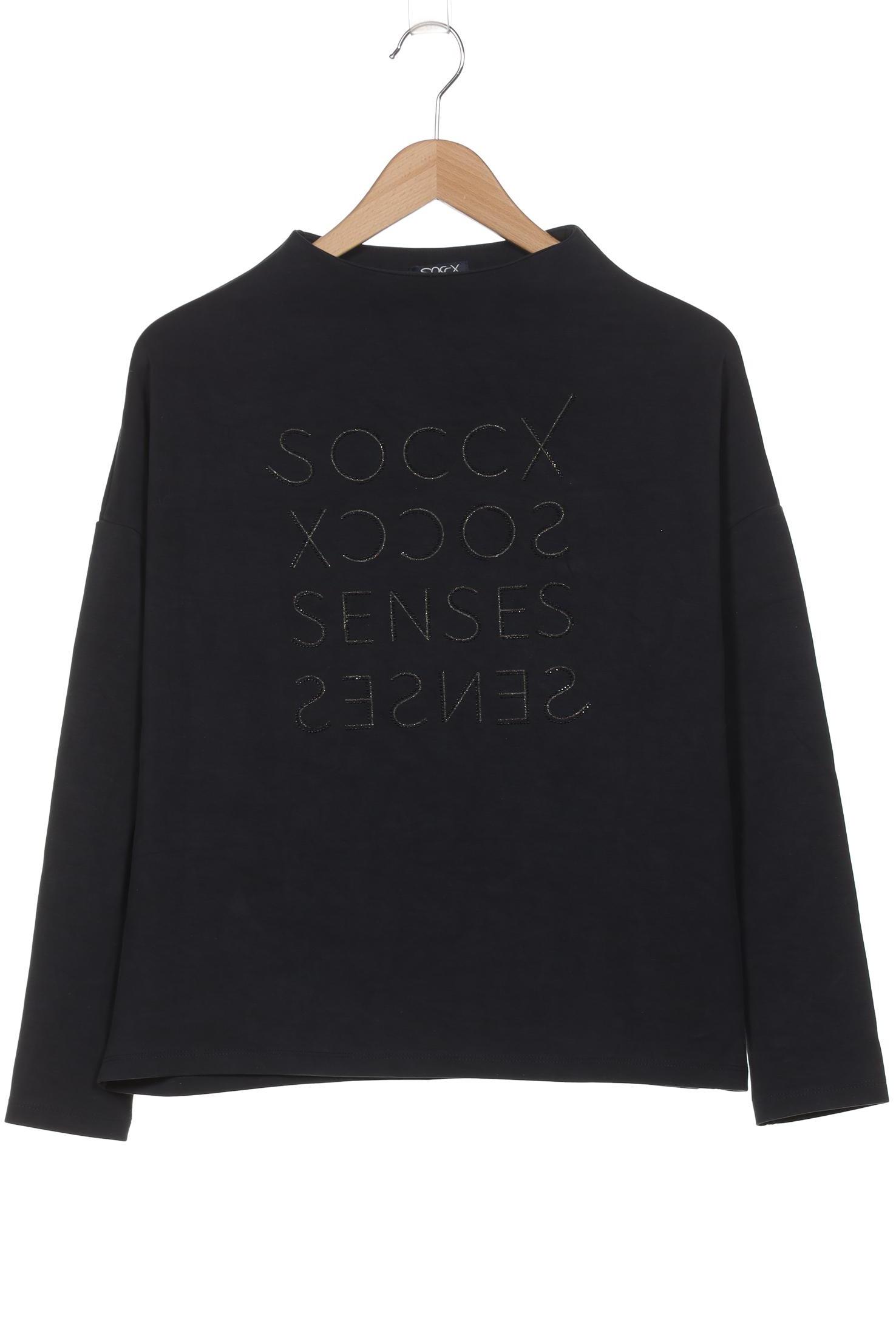 

Soccx Damen Sweatshirt, marineblau, Gr. 38