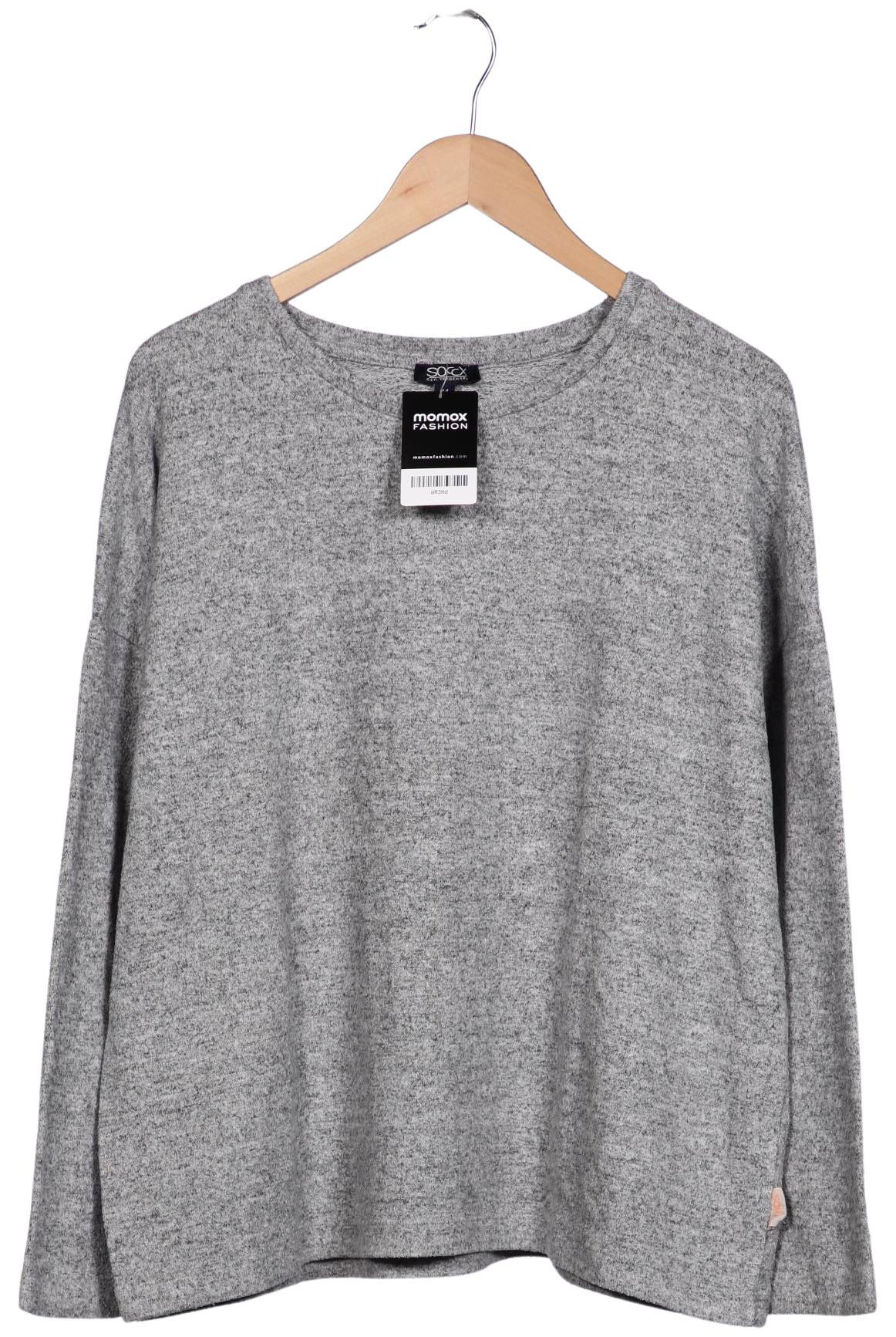 

Soccx Damen Sweatshirt, grau, Gr. 44