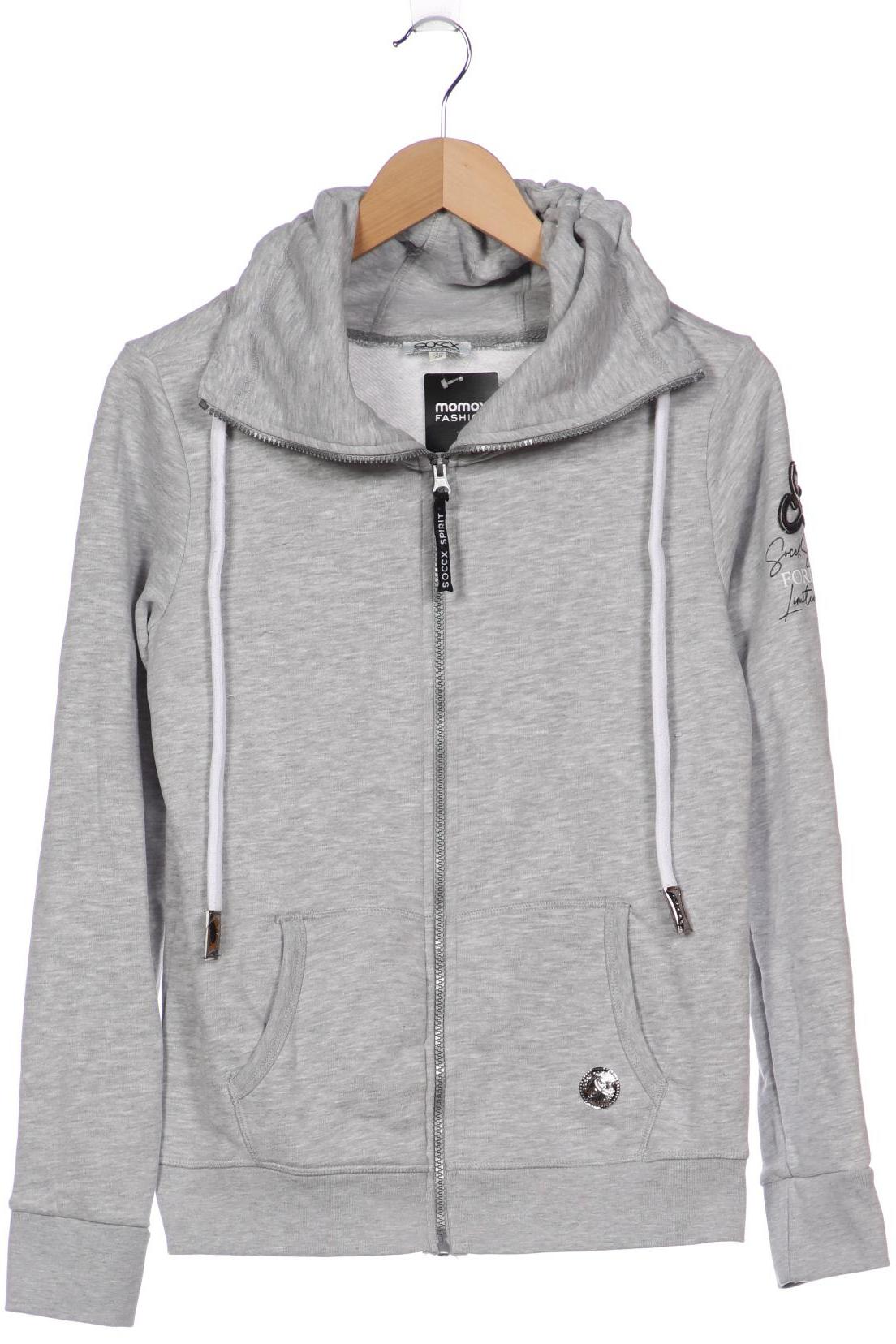 

SOCCX Damen Sweatshirt, grau