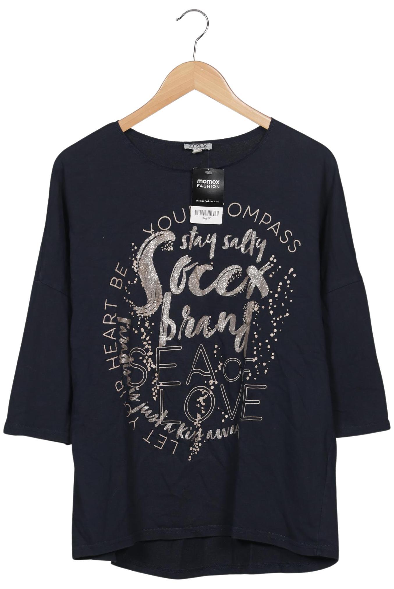 

Soccx Damen Sweatshirt, marineblau, Gr. 38