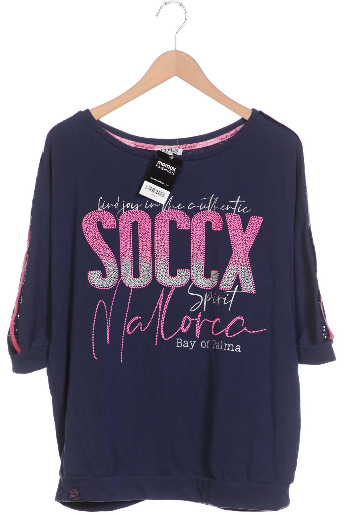 

Soccx Damen Sweatshirt, marineblau, Gr. 40