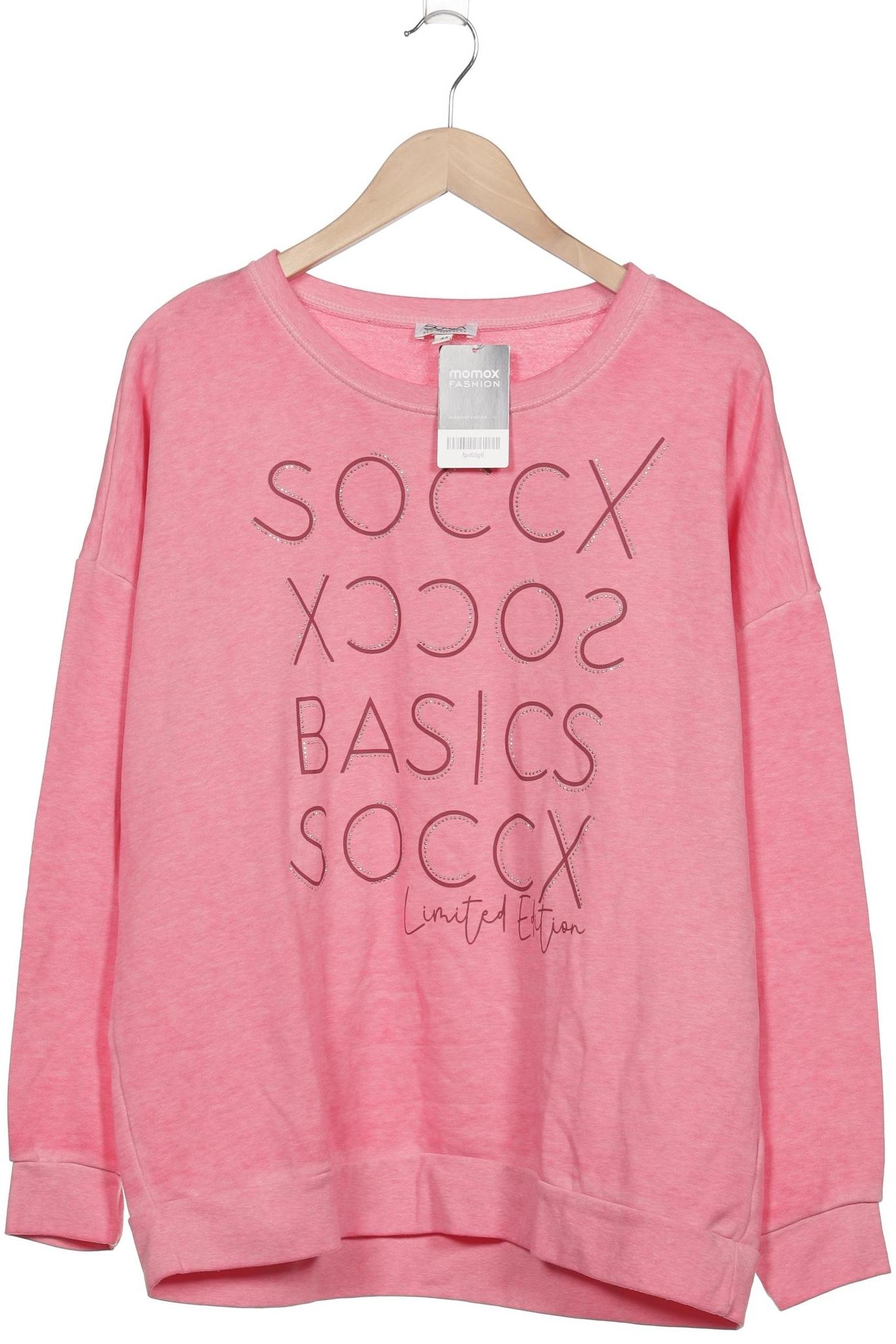 

Soccx Damen Sweatshirt, pink, Gr. 44