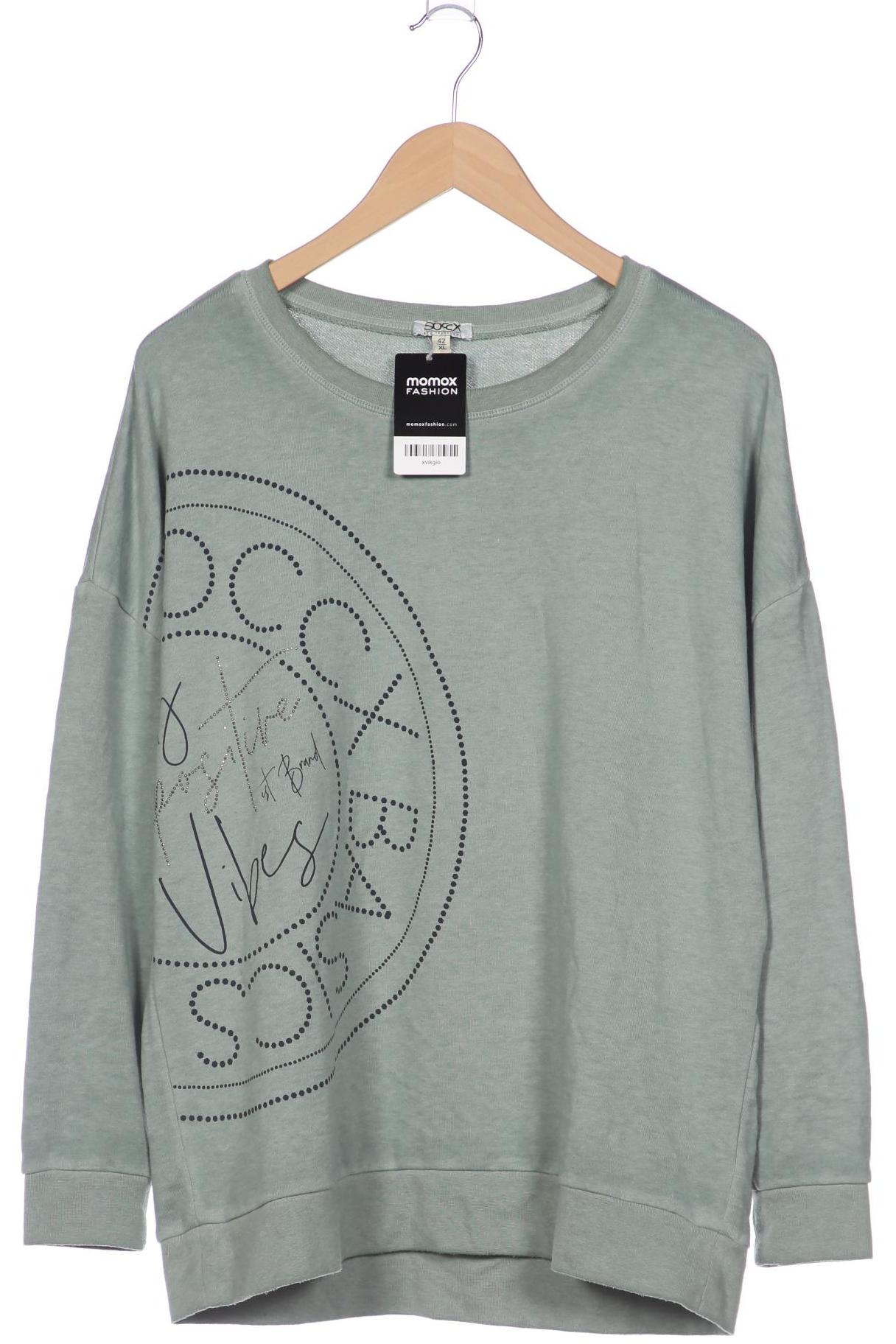 

Soccx Damen Sweatshirt, türkis, Gr. 42