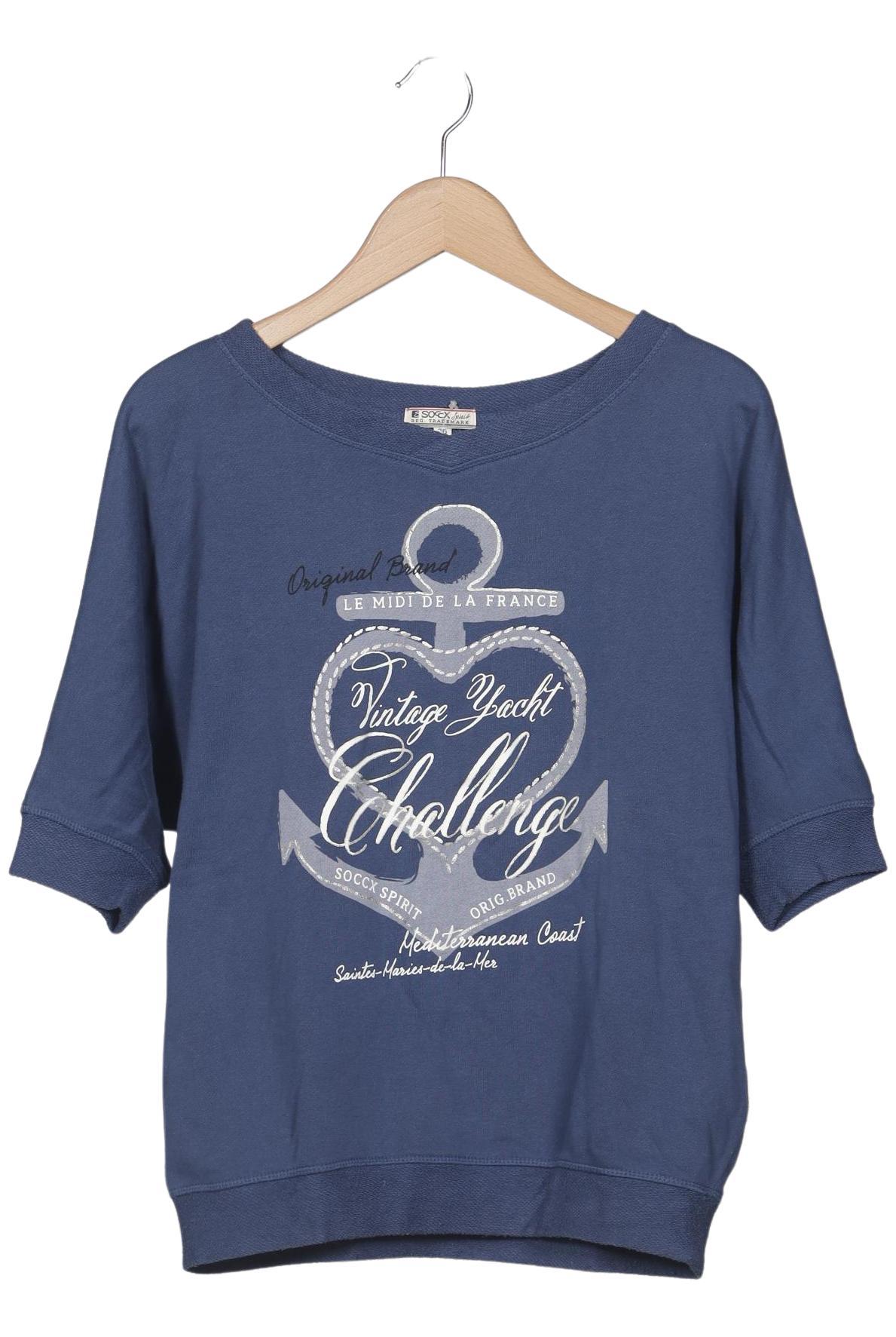 

Soccx Damen Sweatshirt, marineblau, Gr. 36