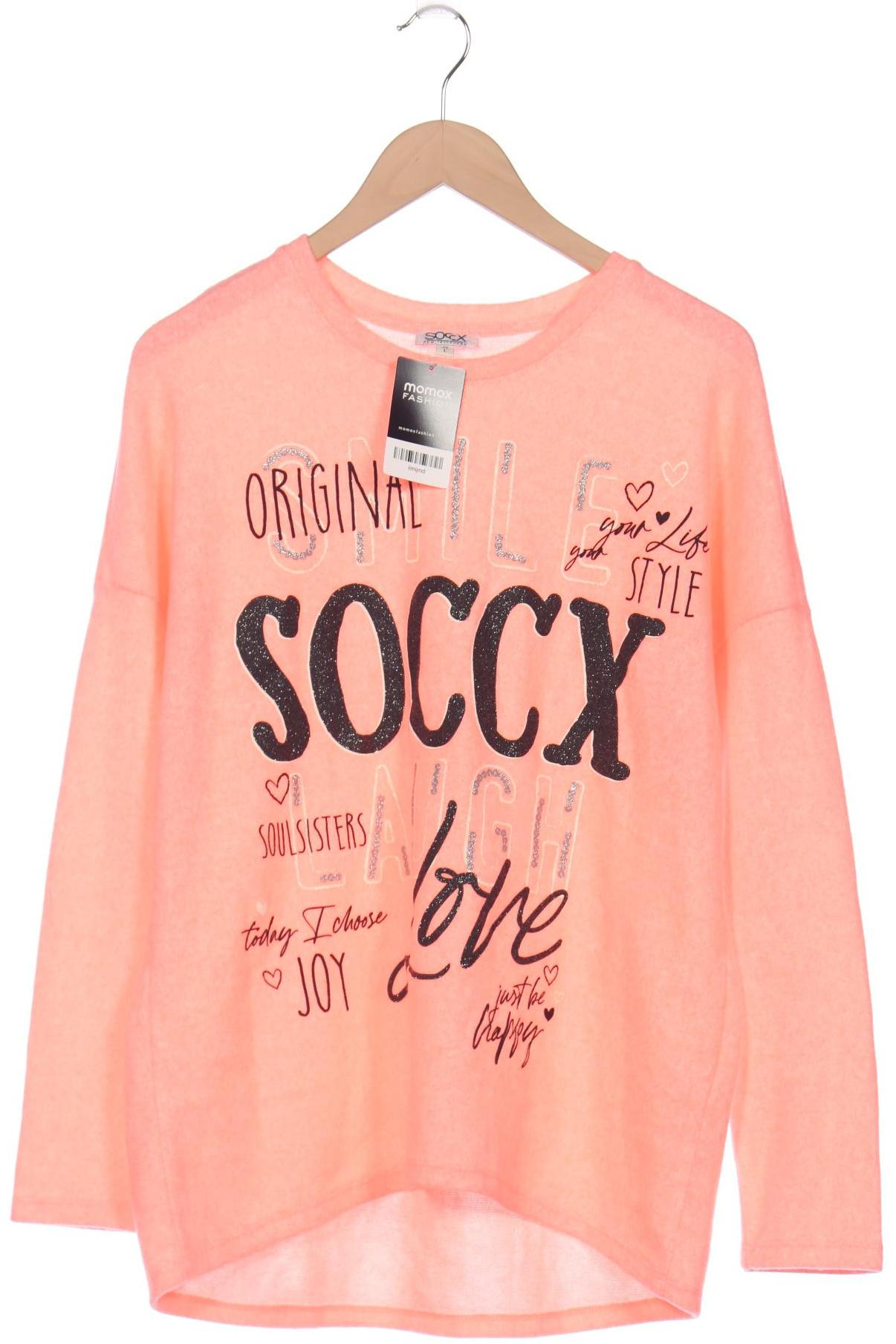 

Soccx Damen Sweatshirt, orange, Gr. 38