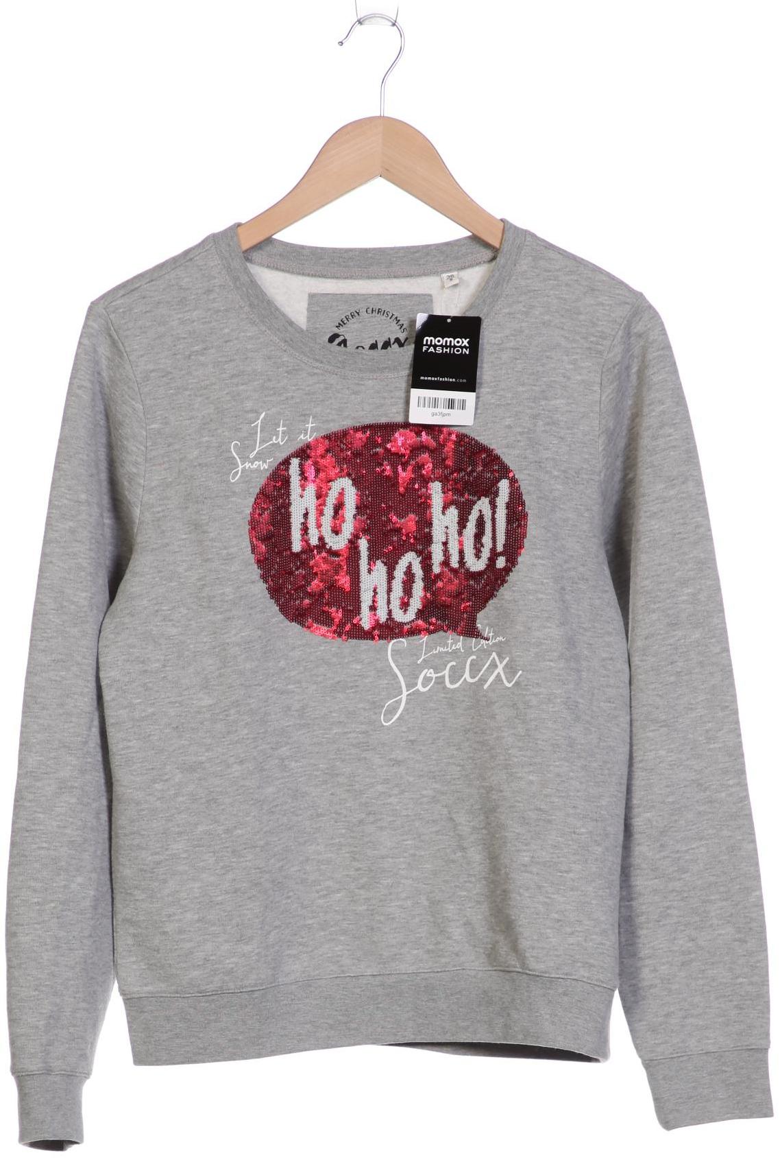 

Soccx Damen Sweatshirt, grau, Gr. 36