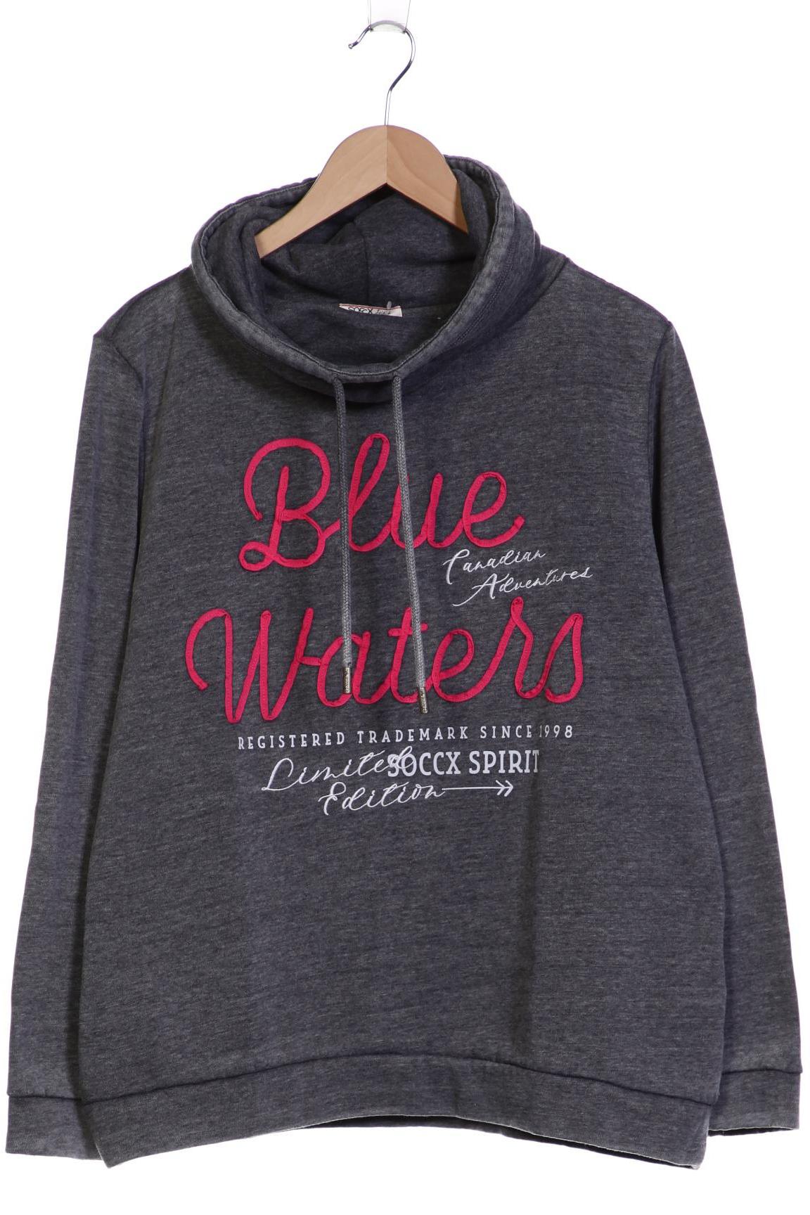 

Soccx Damen Sweatshirt, grau, Gr. 42