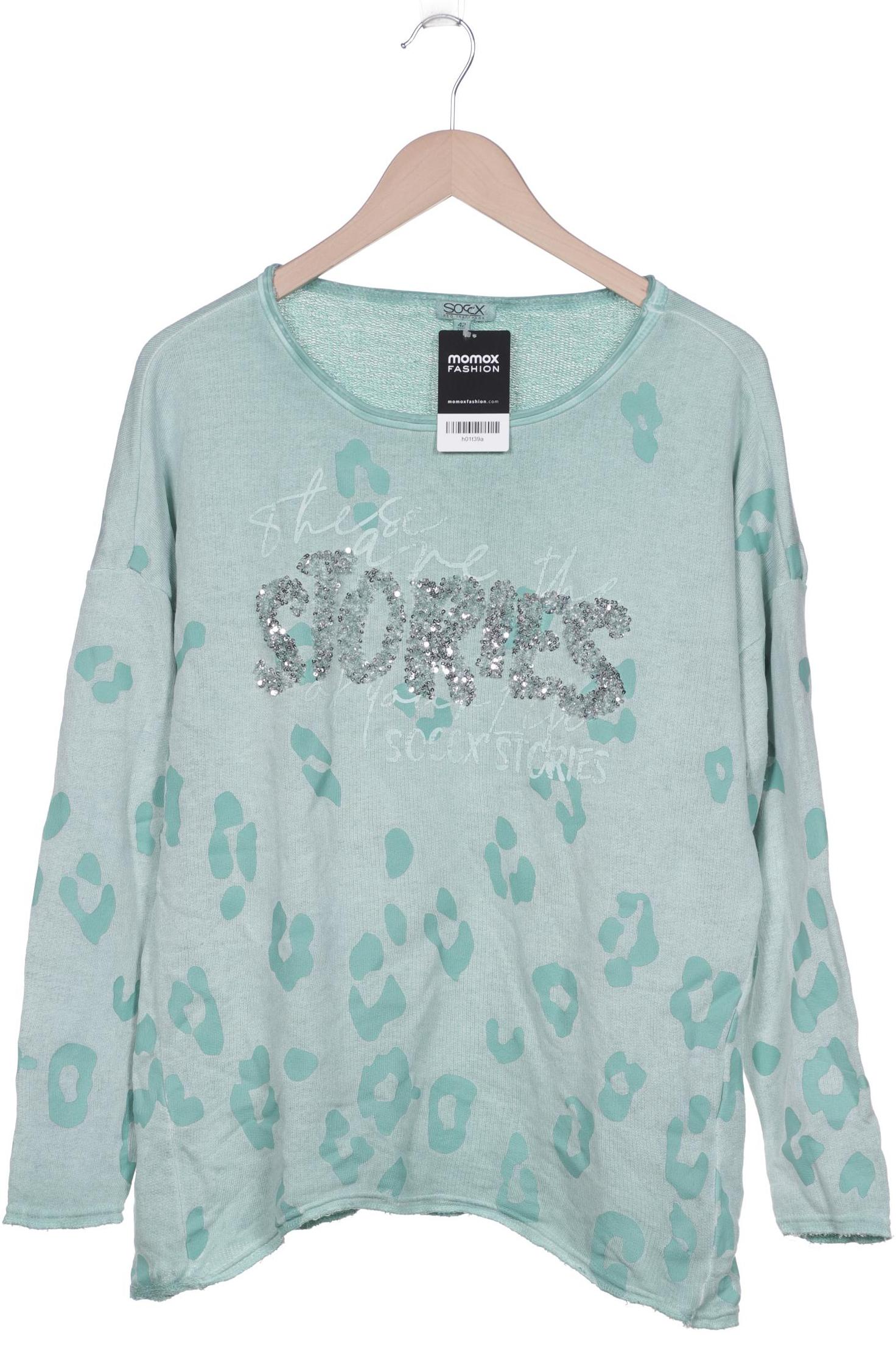 

SOCCX Damen Sweatshirt, hellgrün
