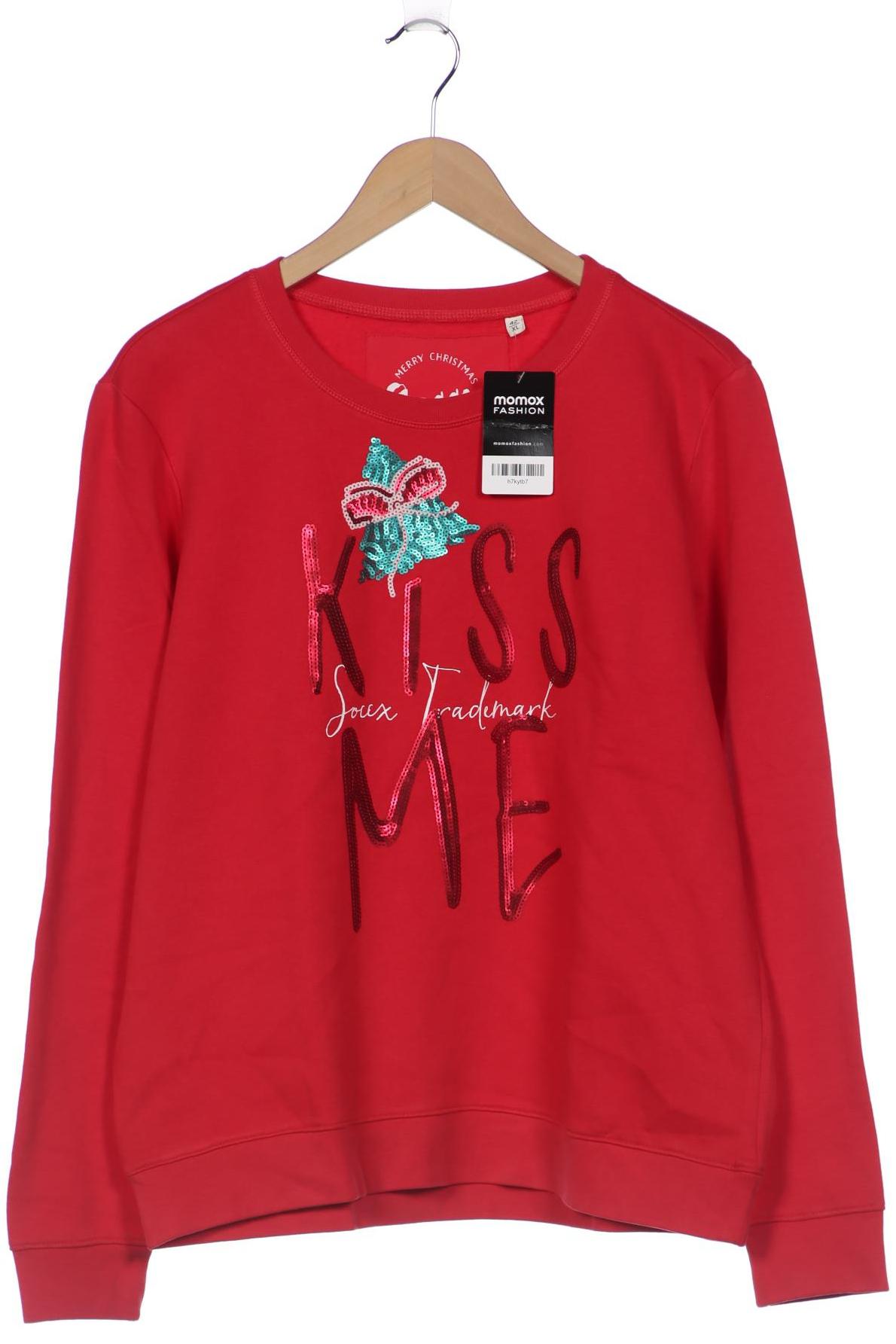 

SOCCX Damen Sweatshirt, rot