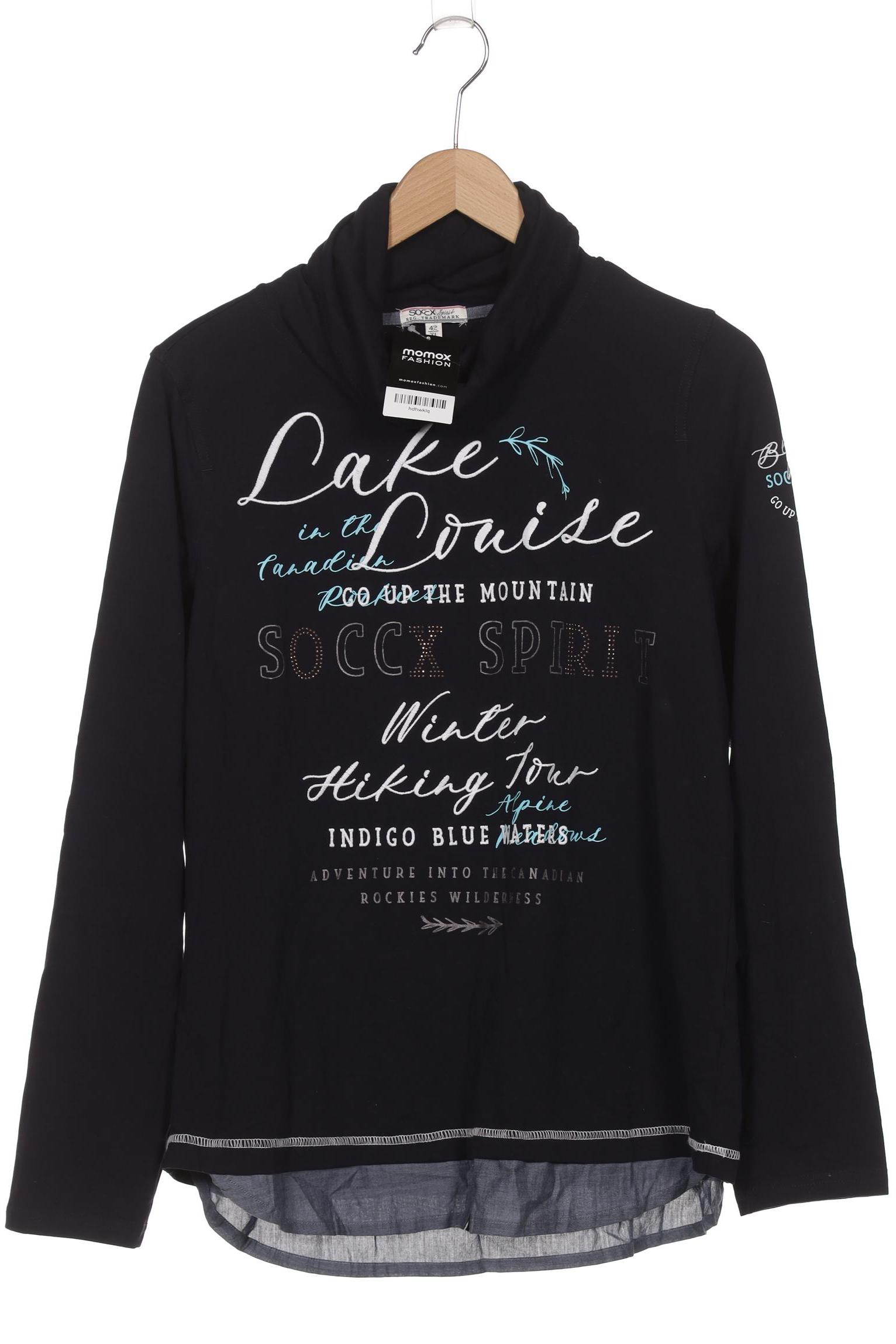 

Soccx Damen Sweatshirt, marineblau, Gr. 42
