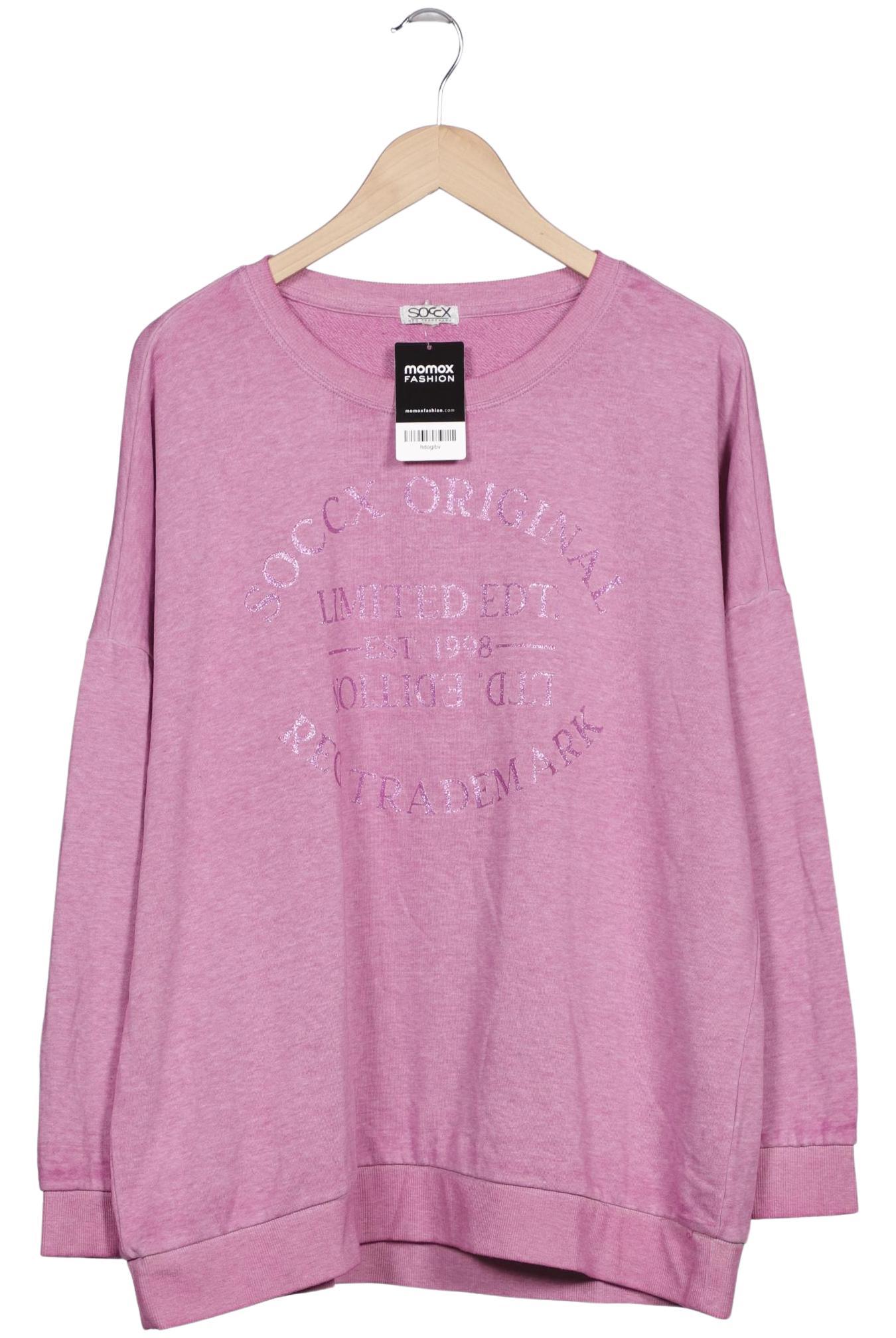

Soccx Damen Sweatshirt, pink, Gr. 44
