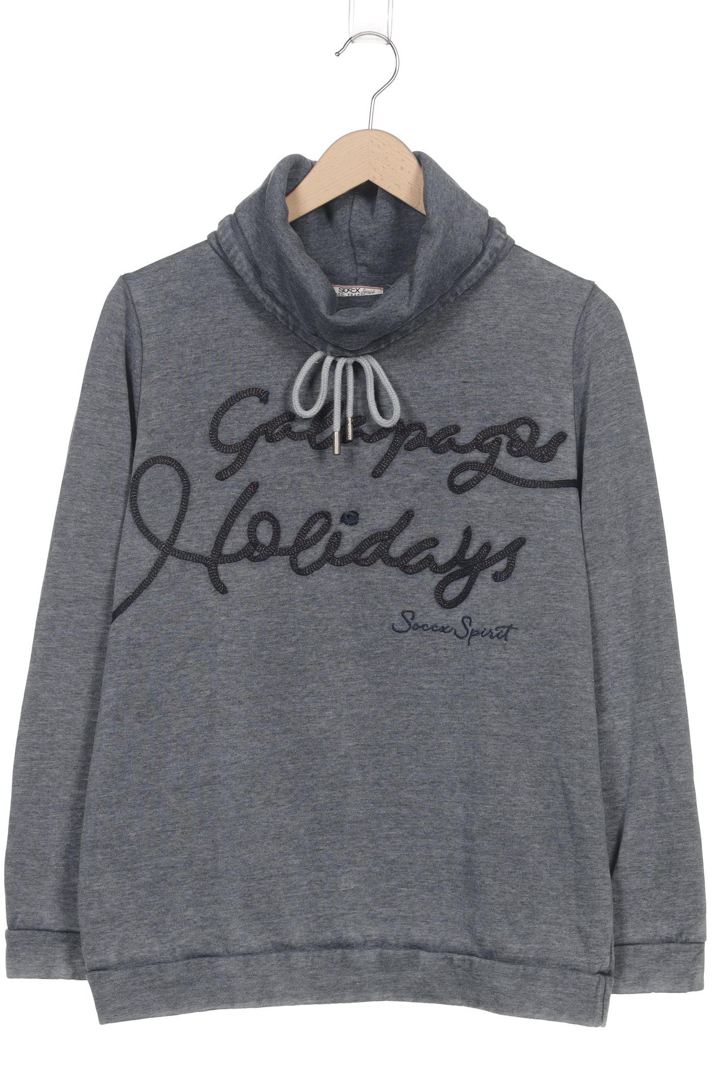 

Soccx Damen Sweatshirt, grau, Gr. 42