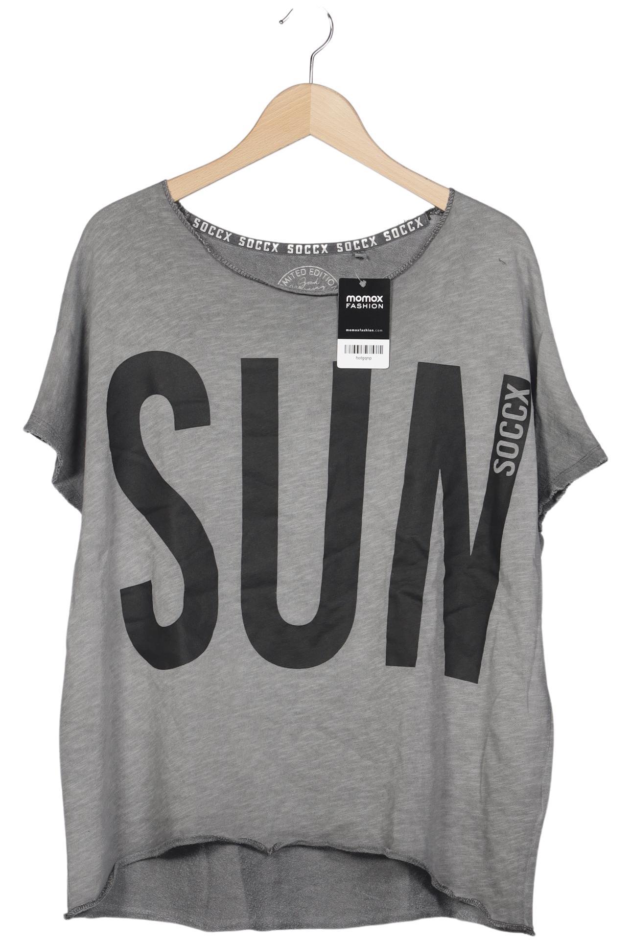 

Soccx Damen Sweatshirt, grau, Gr. 42