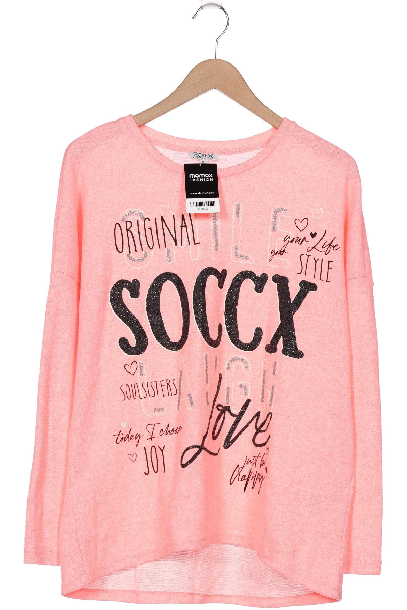 

SOCCX Damen Sweatshirt, pink