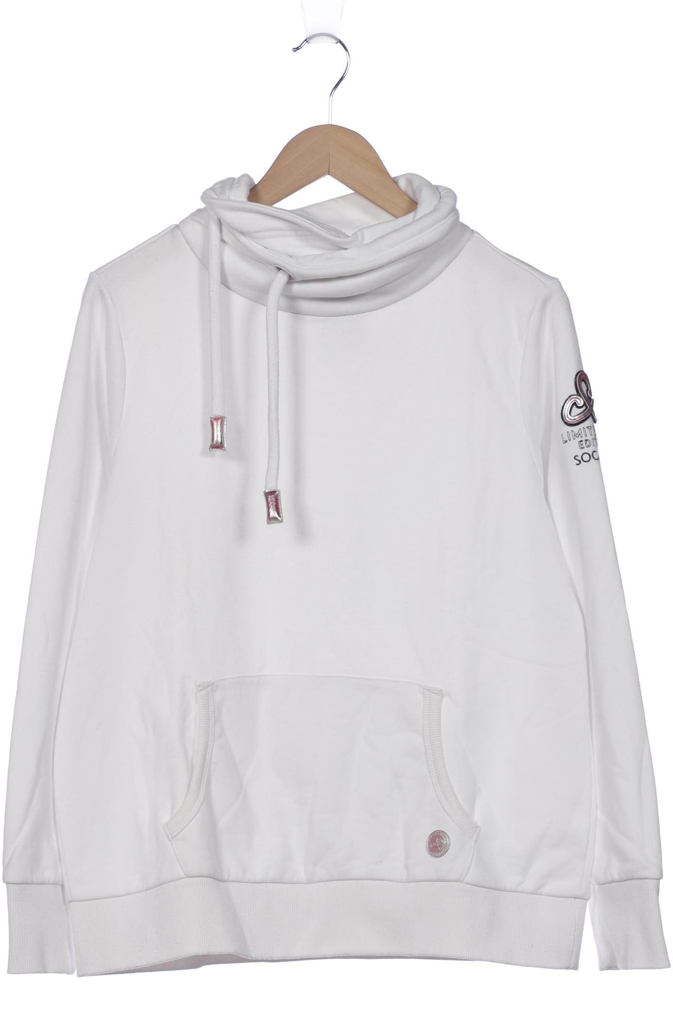 

SOCCX Damen Sweatshirt, weiß