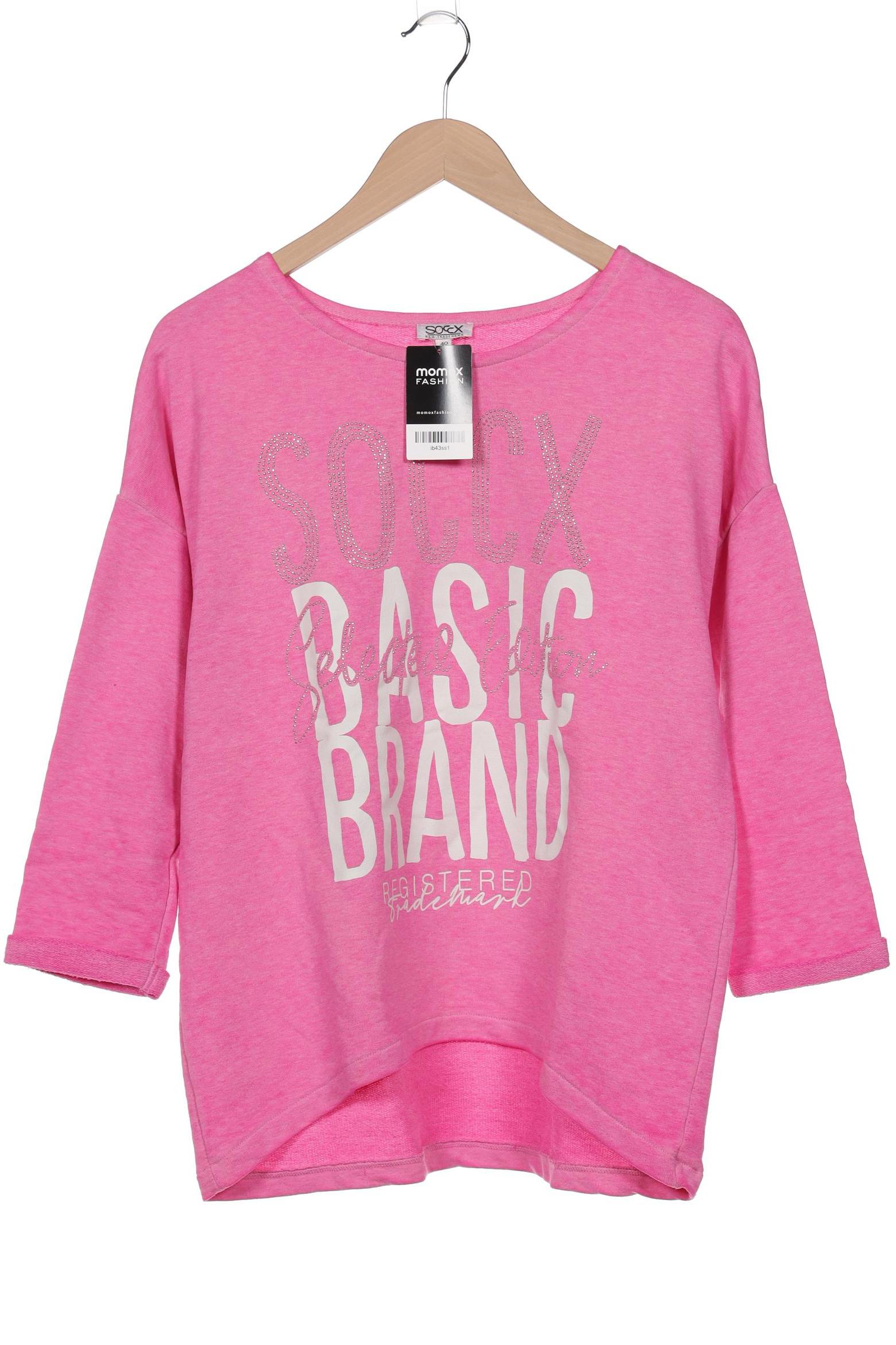 

Soccx Damen Sweatshirt, pink, Gr. 40