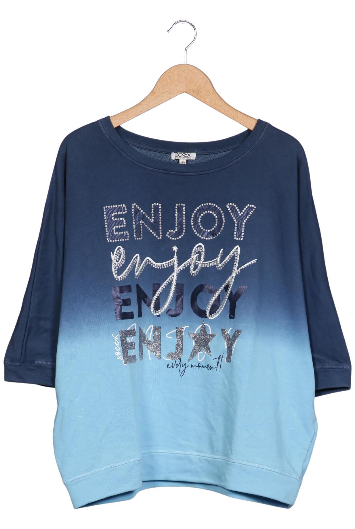 

Soccx Damen Sweatshirt, mehrfarbig, Gr. 40