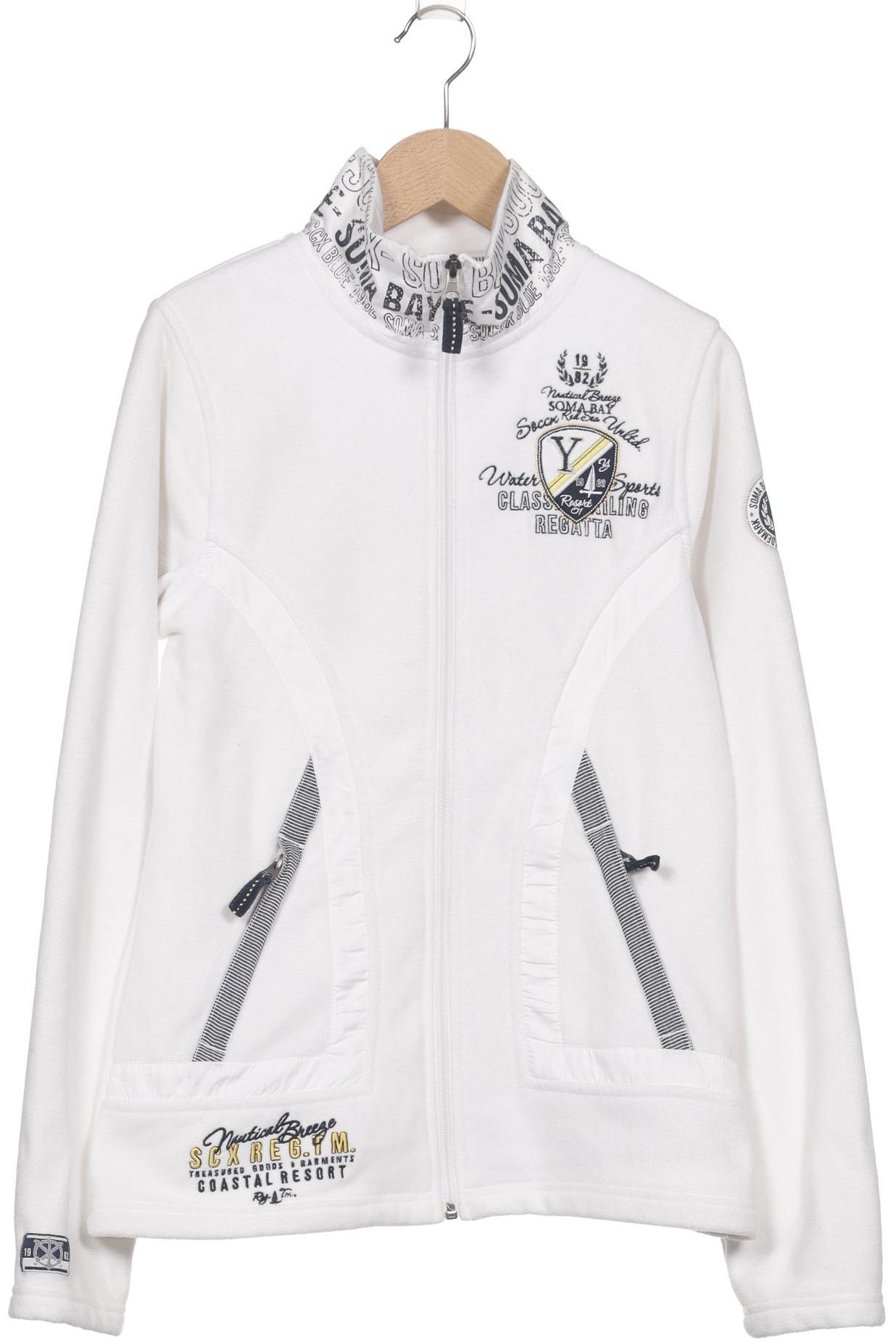 

Soccx Damen Sweatshirt, weiß, Gr. 36
