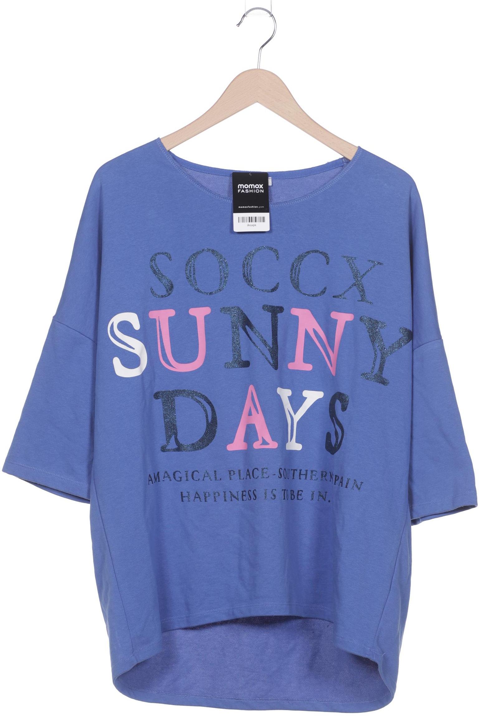 

Soccx Damen Sweatshirt, blau, Gr. 44