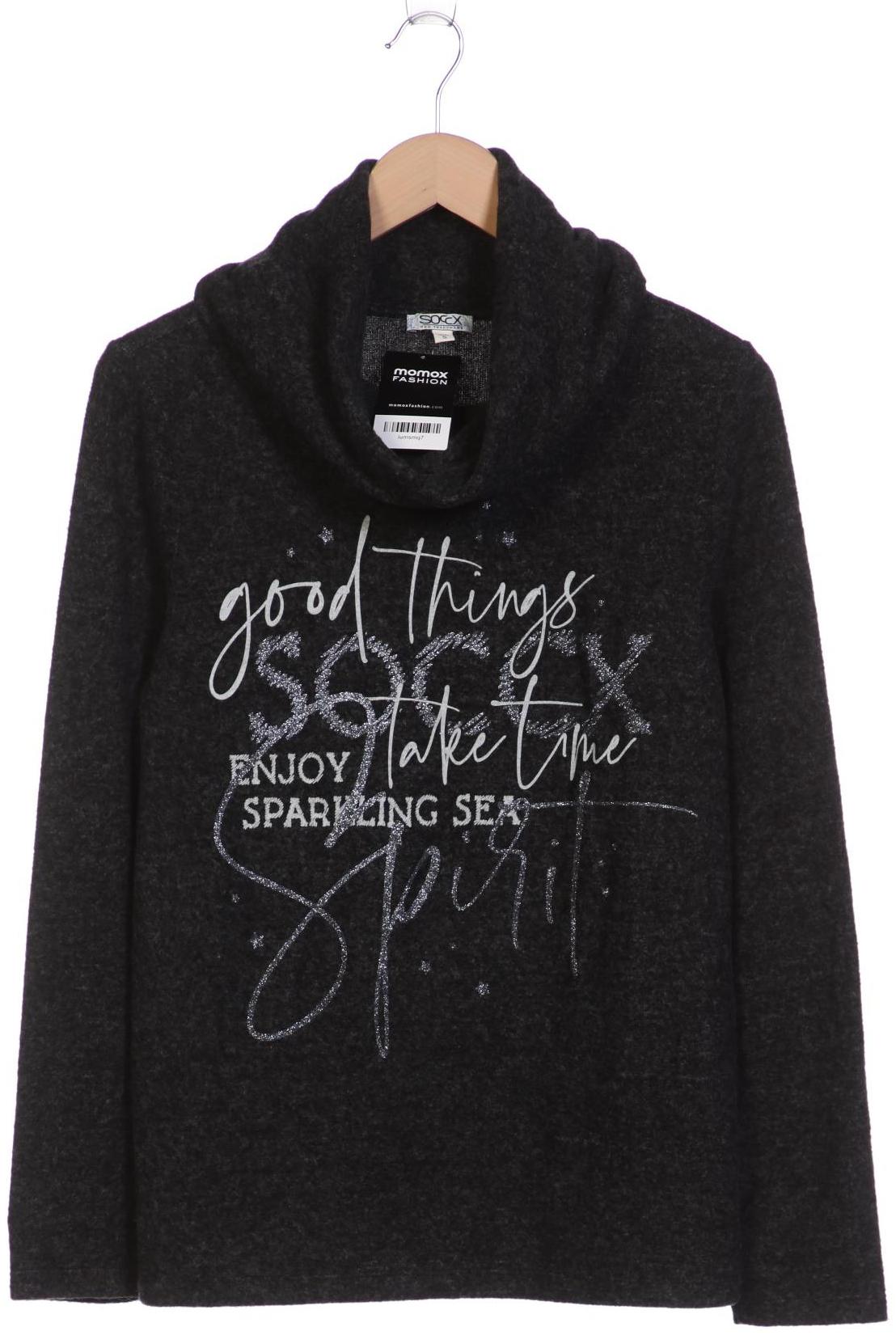 

SOCCX Damen Sweatshirt, grau