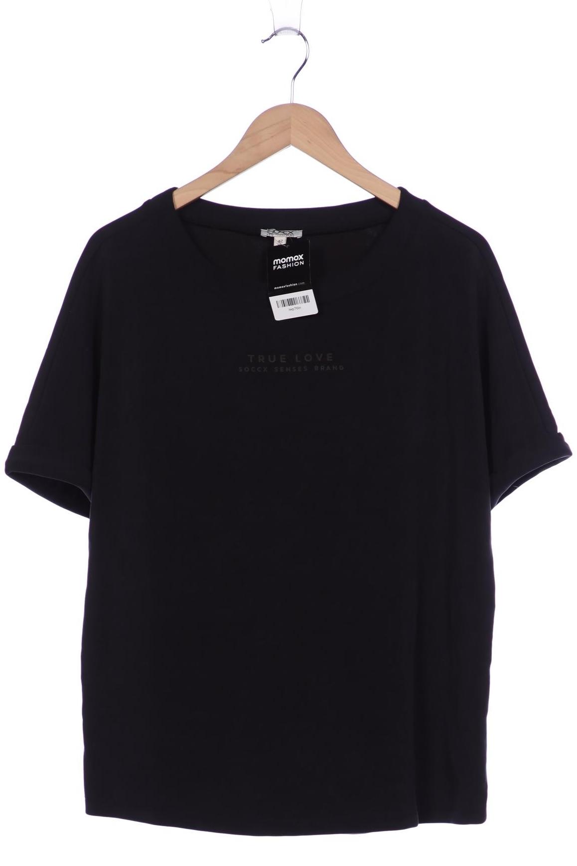

Soccx Damen Sweatshirt, schwarz, Gr. 42