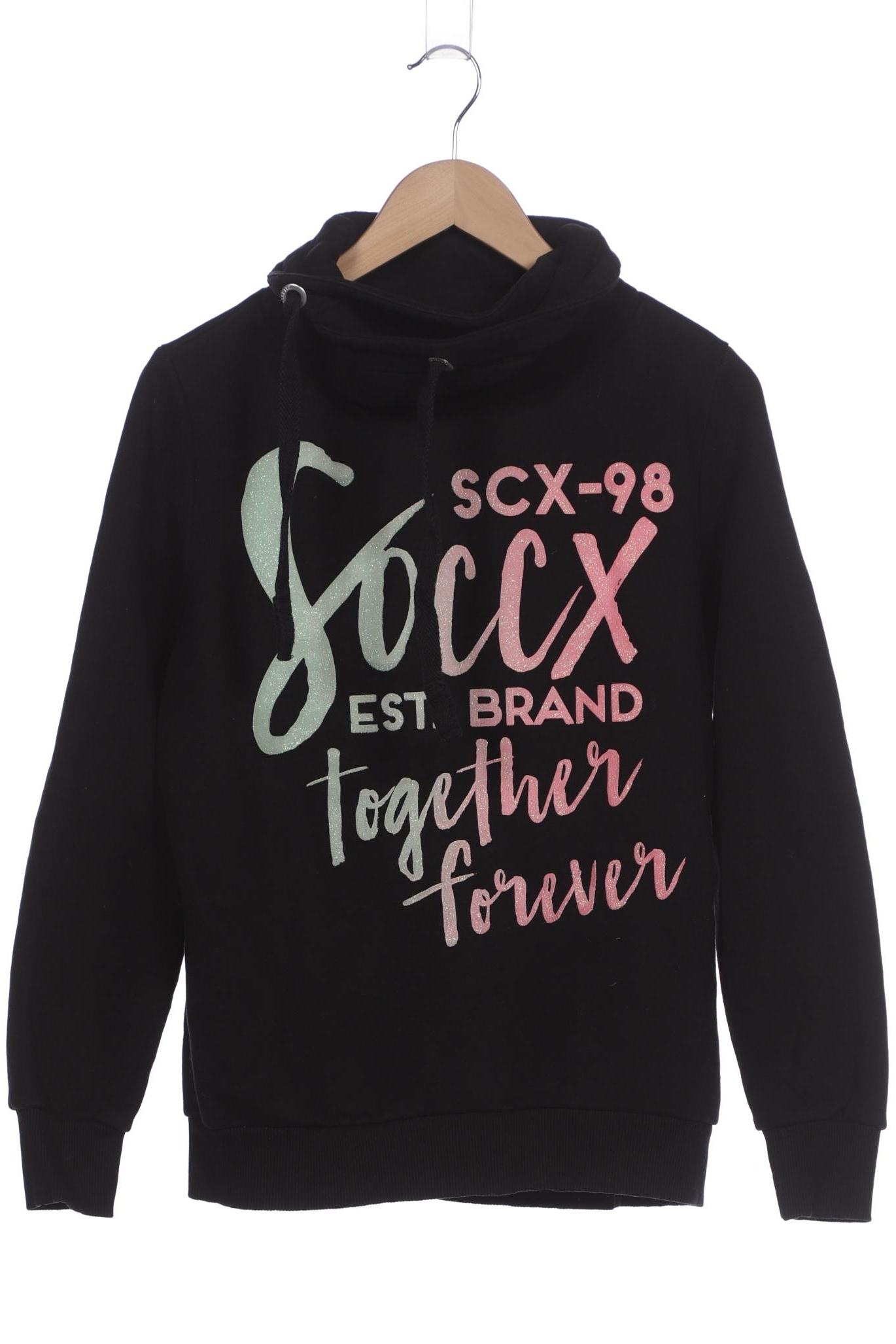 

Soccx Damen Sweatshirt, schwarz, Gr. 38