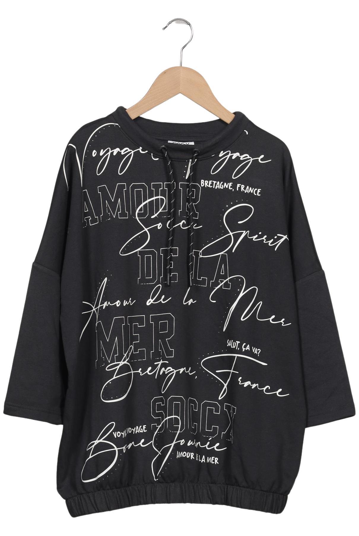 

Soccx Damen Sweatshirt, grau, Gr. 38