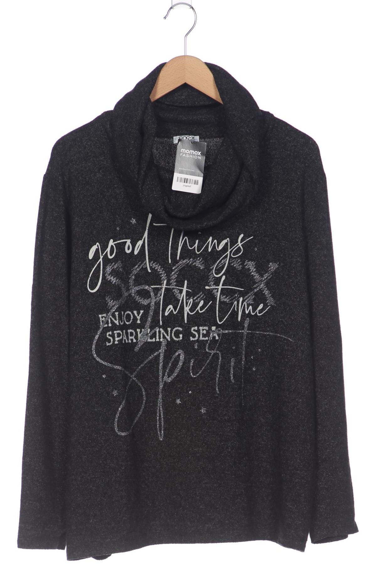

Soccx Damen Sweatshirt, grau, Gr. 44