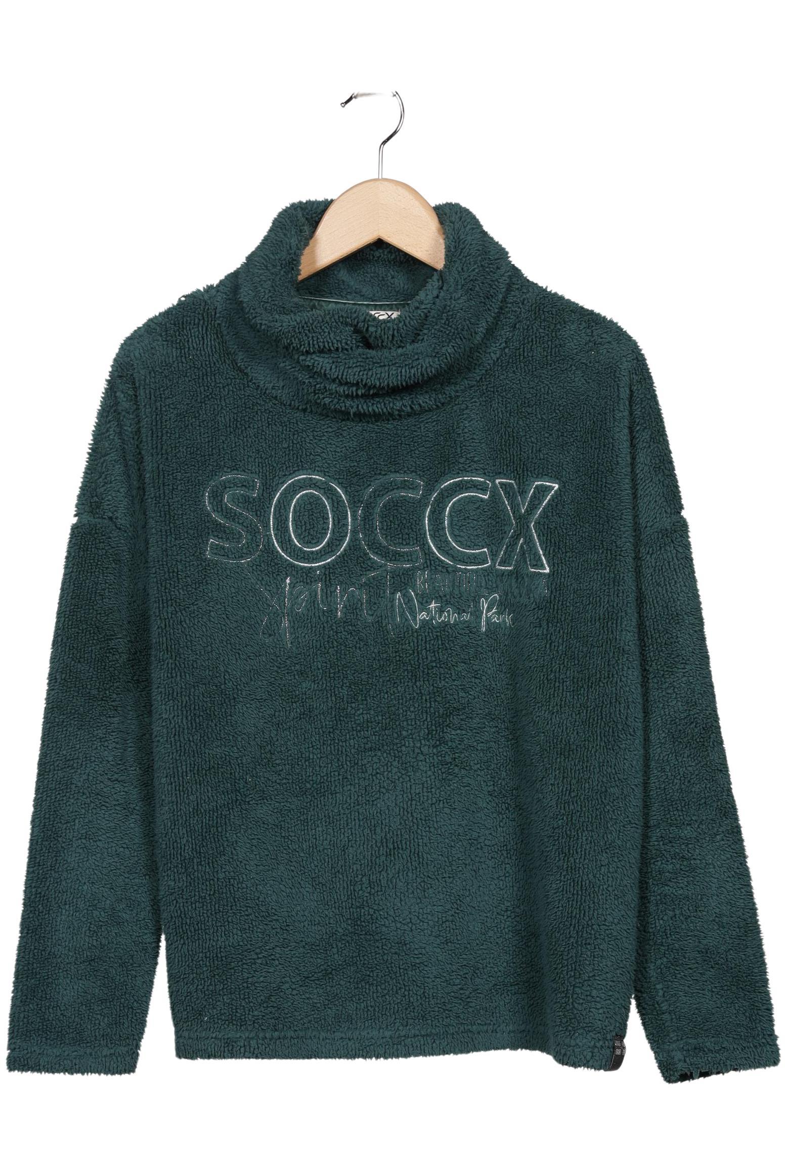 

Soccx Damen Sweatshirt, grün, Gr. 38