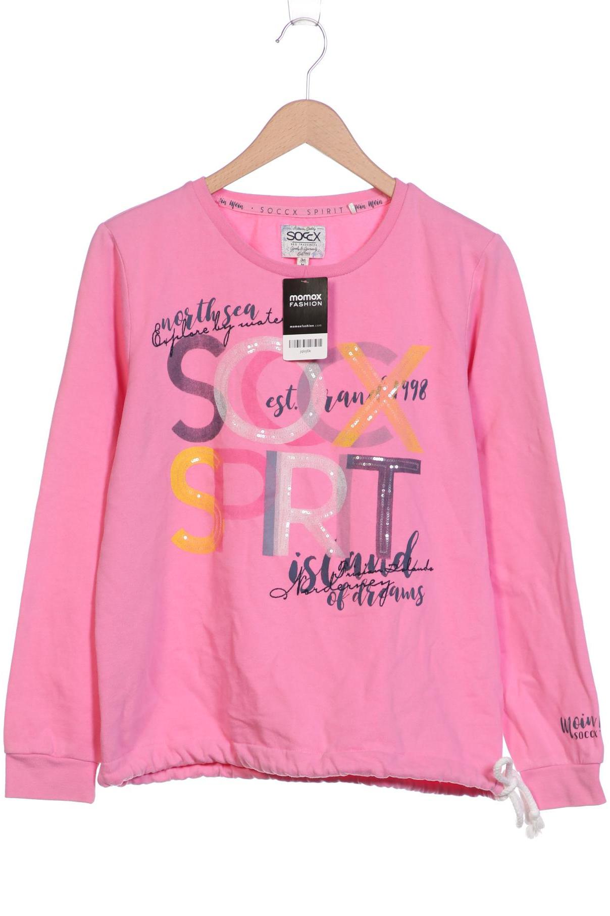 

SOCCX Damen Sweatshirt, pink