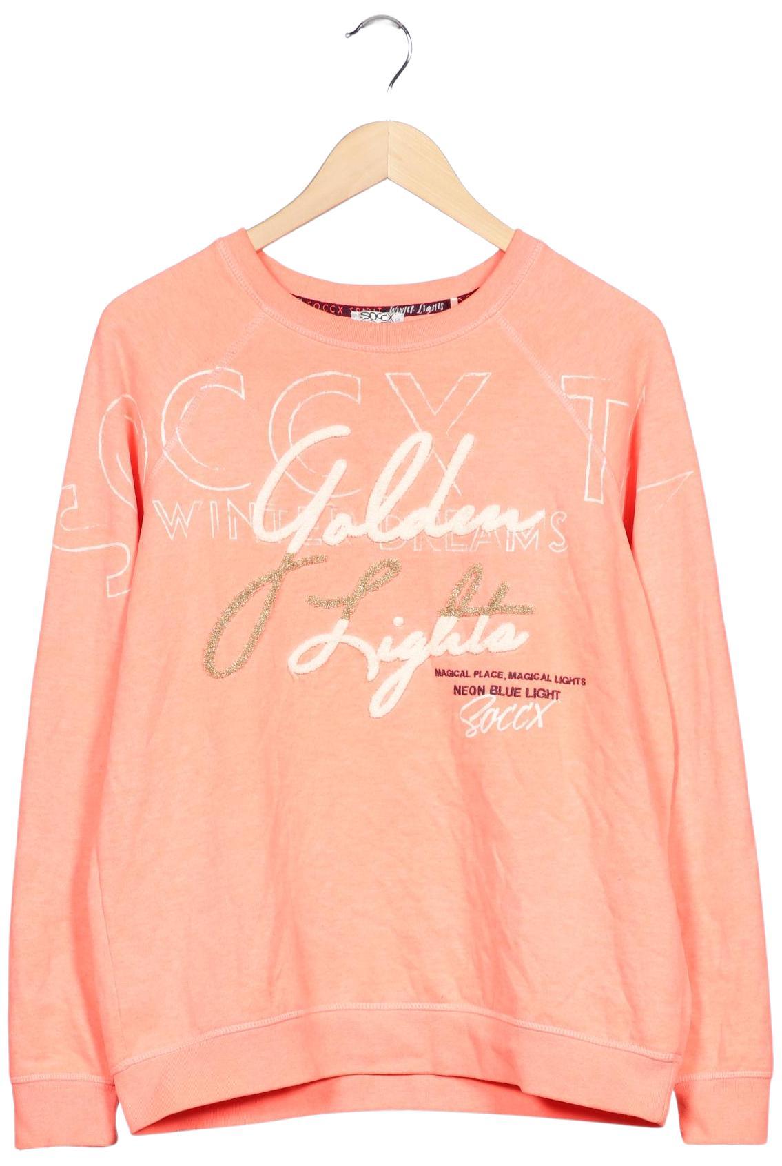 

Soccx Damen Sweatshirt, orange, Gr. 42