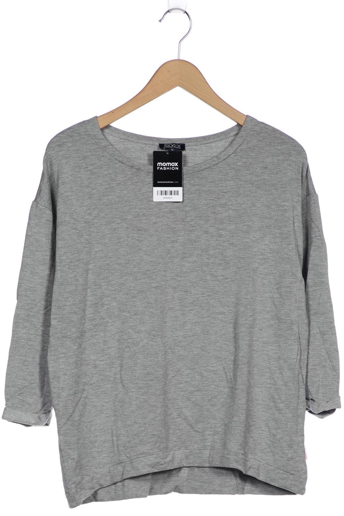

SOCCX Damen Sweatshirt, grau