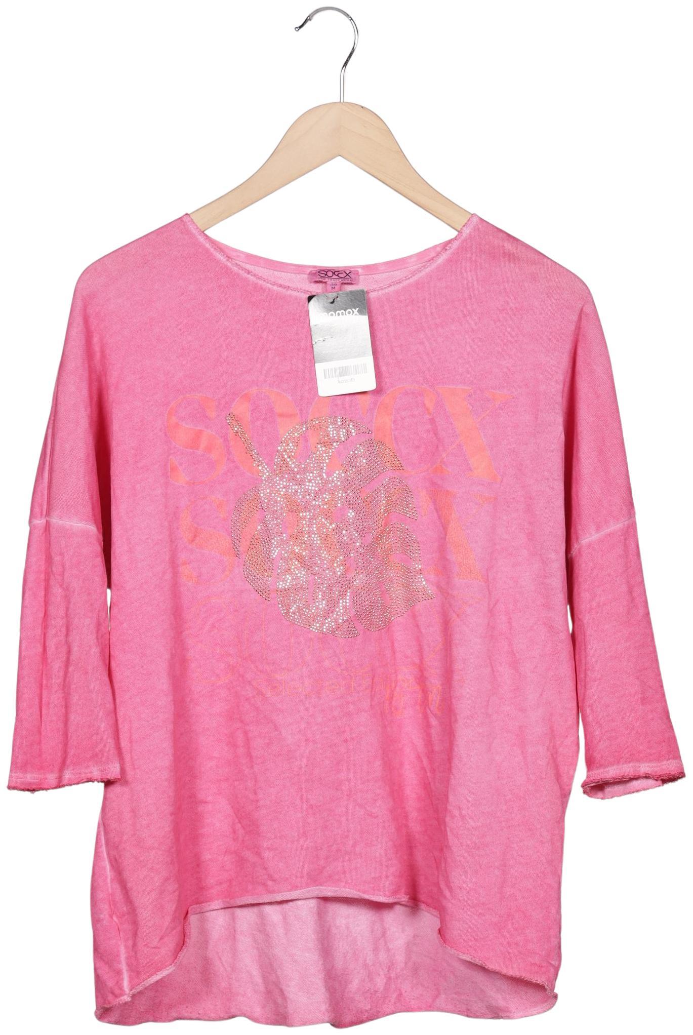 

Soccx Damen Sweatshirt, pink, Gr. 38