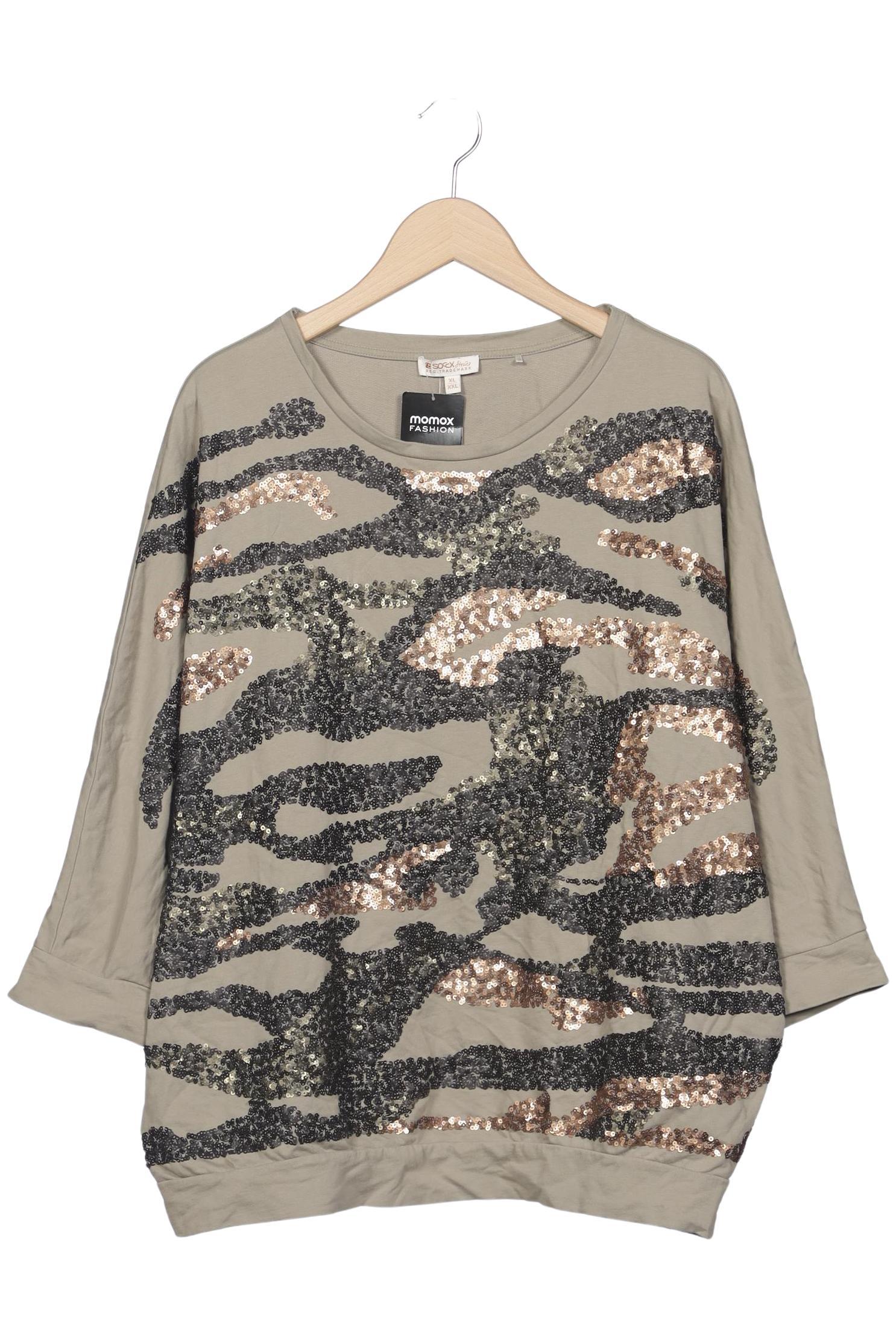 

Soccx Damen Sweatshirt, grün, Gr. 44